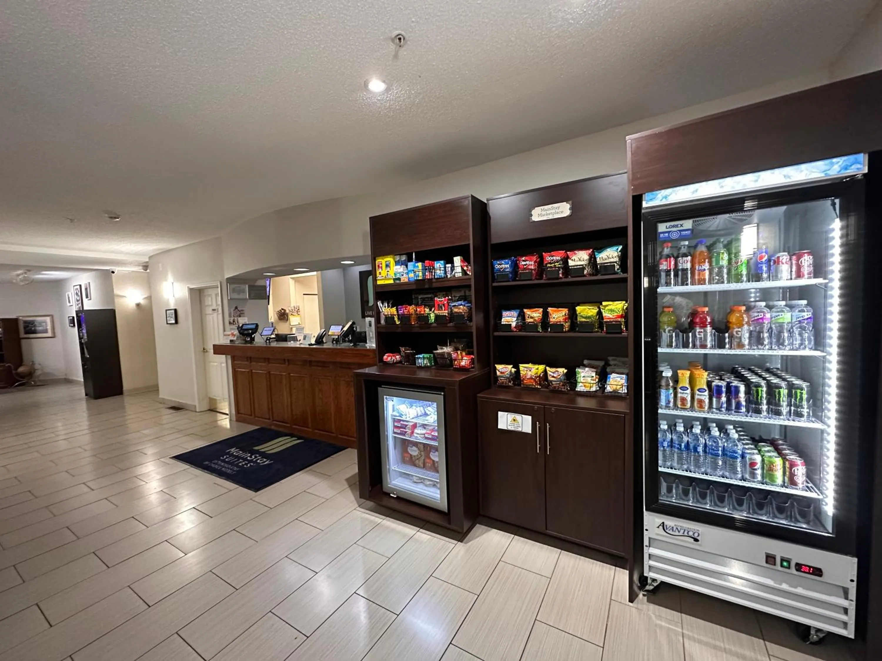 Lobby or reception in MainStay Suites Madison Airport