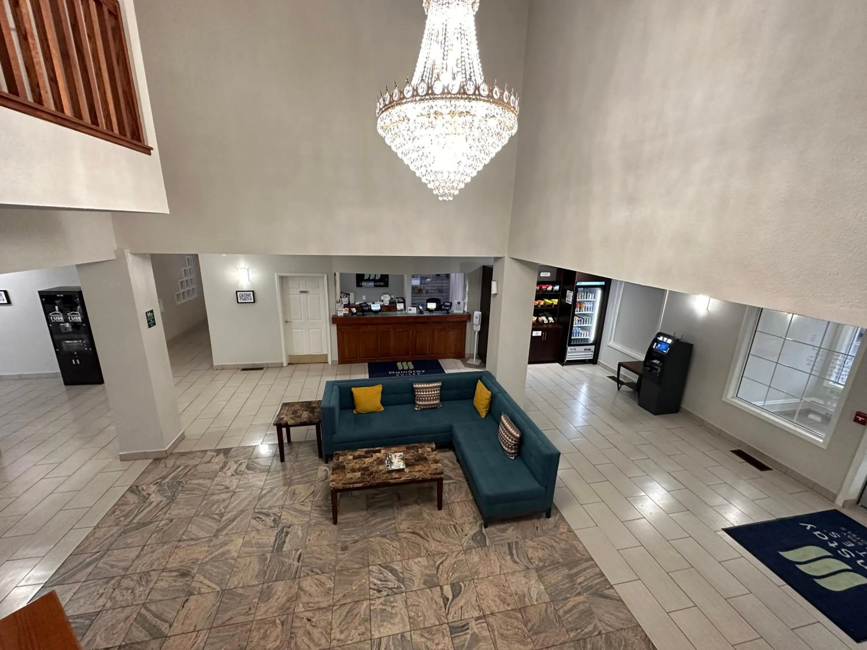 Lobby or reception in MainStay Suites Madison Airport