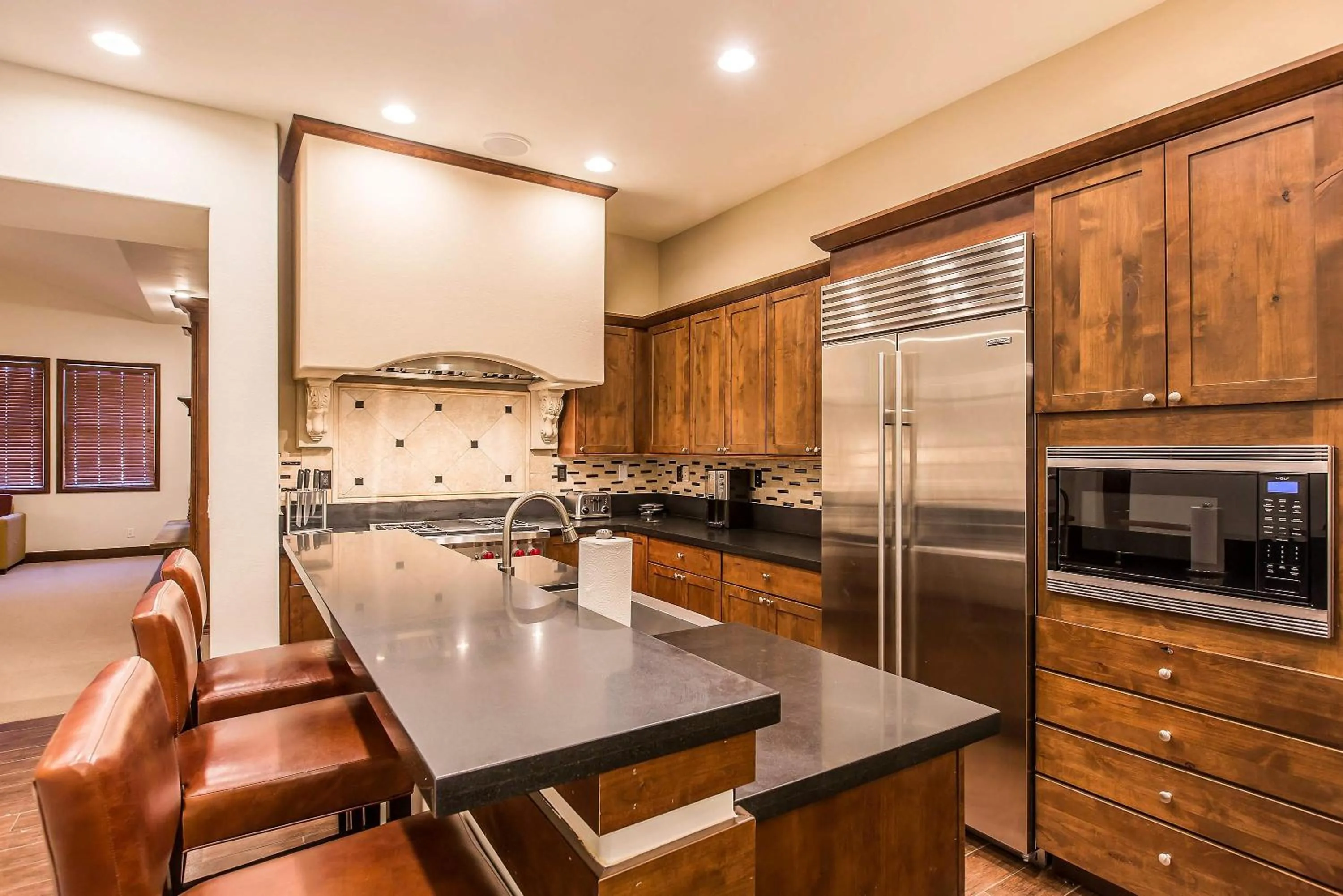 kitchen in Bluegreen Vacations Big Bear Village, an Ascend Collection Resort