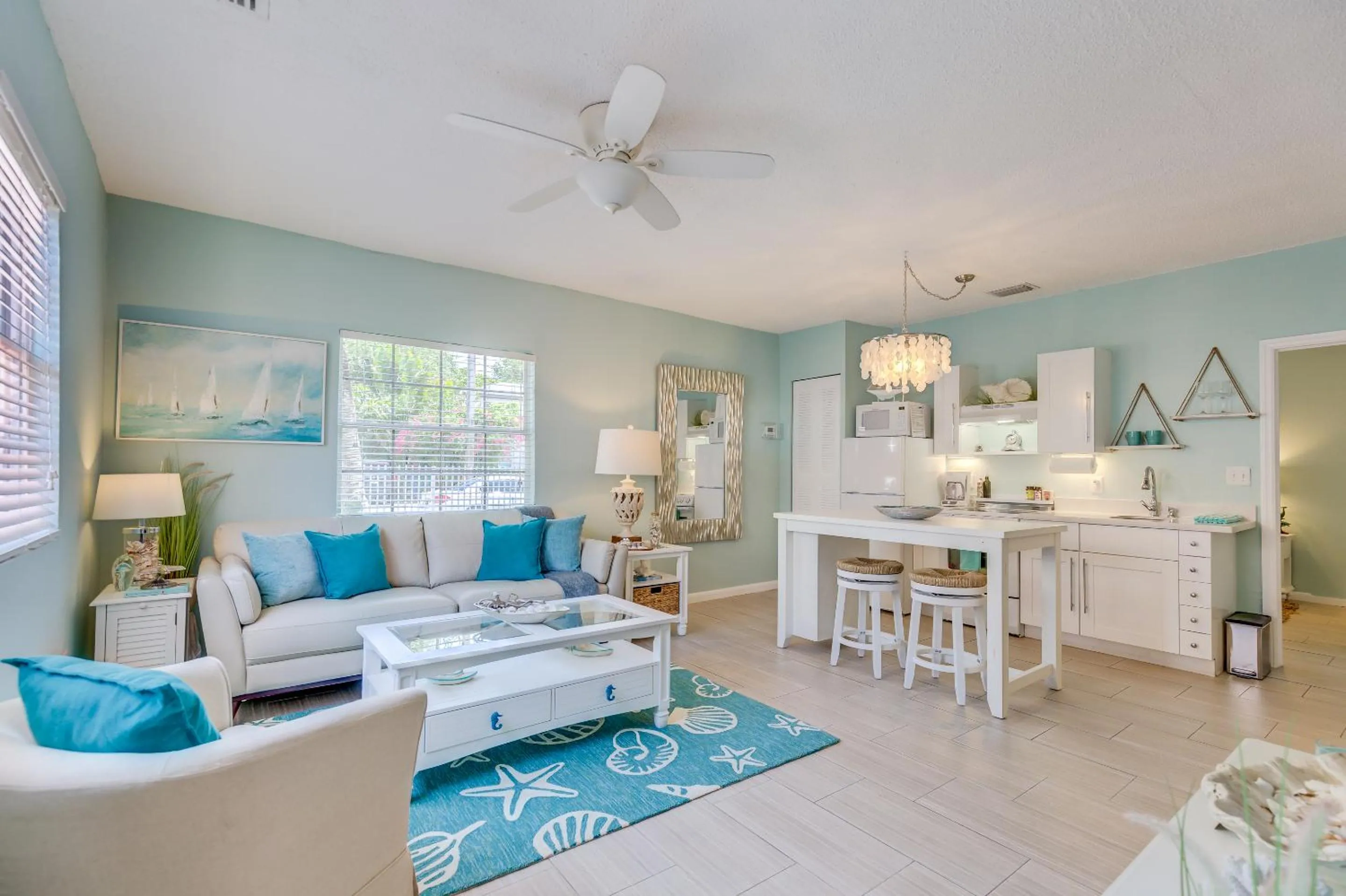 Living room in A Suite Retreat