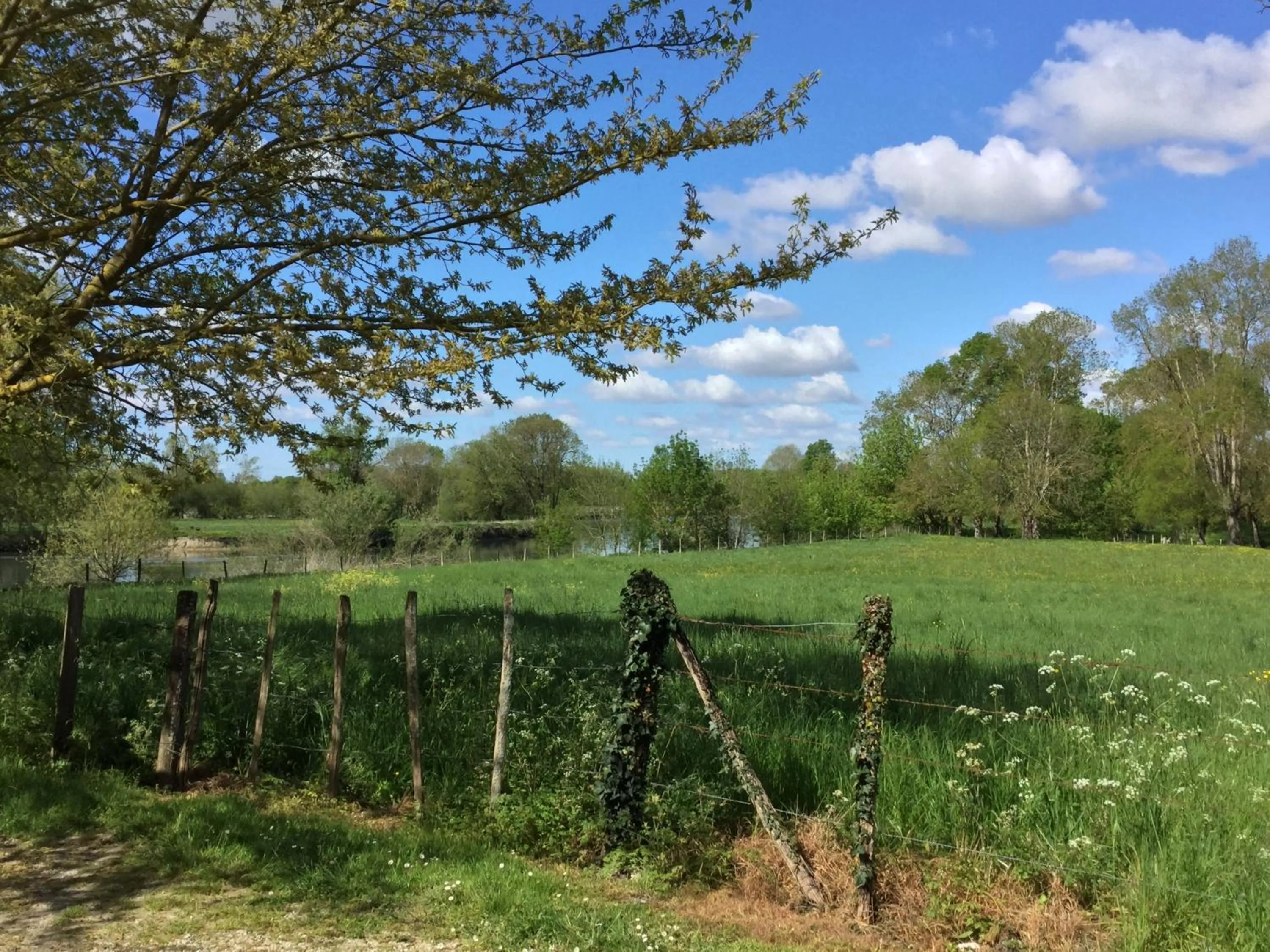 Natural landscape in La Laiterie du Logis