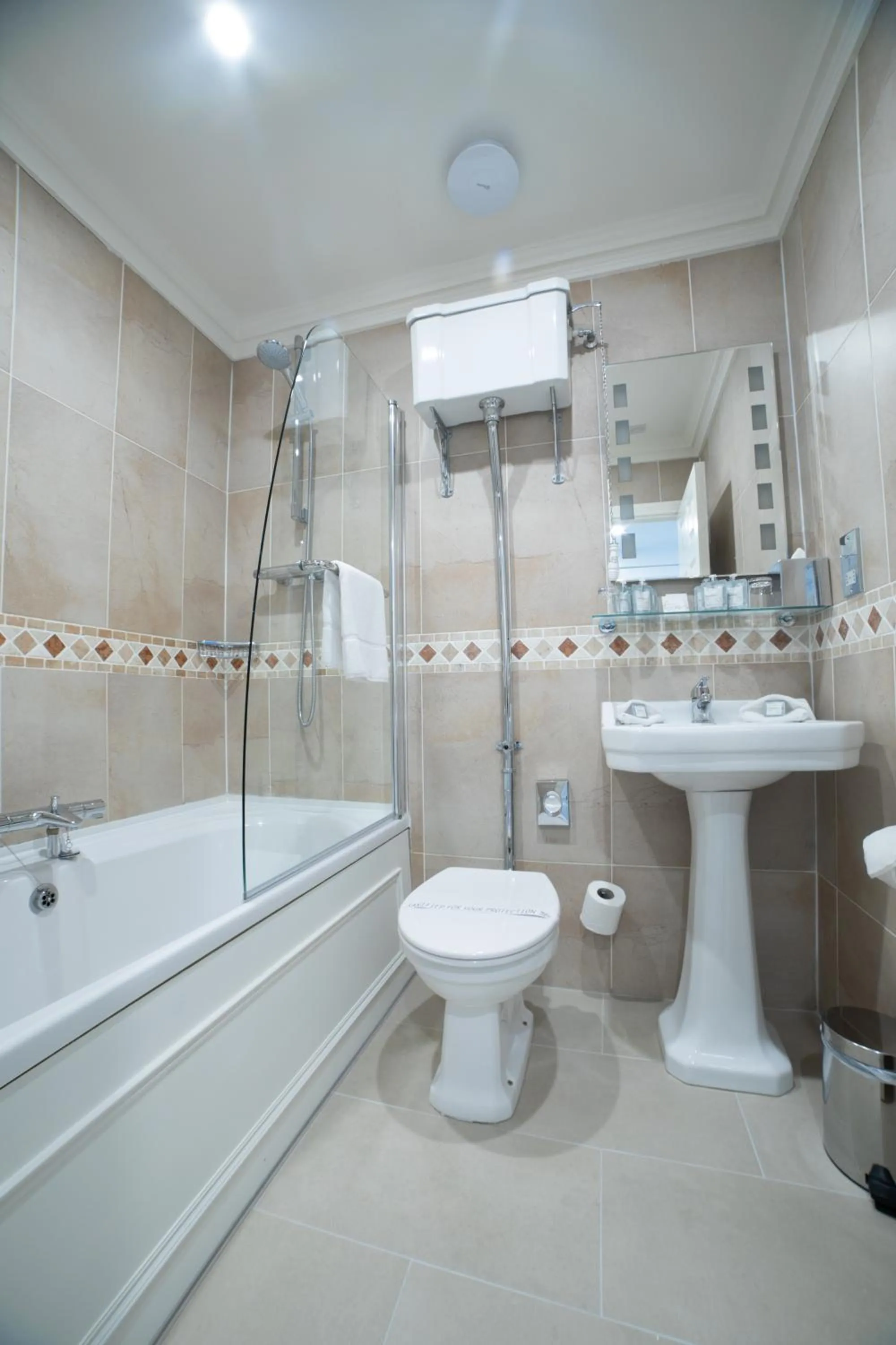 Bathroom in Finnstown Castle Hotel