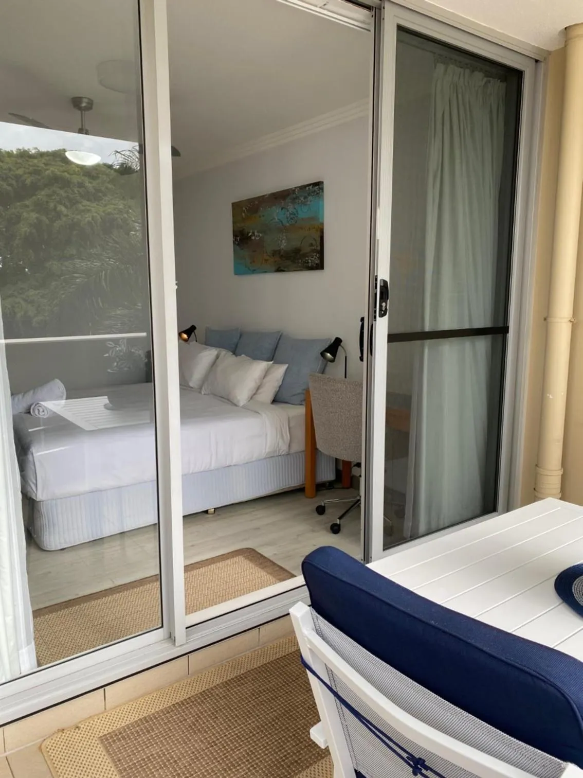 Bed in Redvue Holiday Apartments