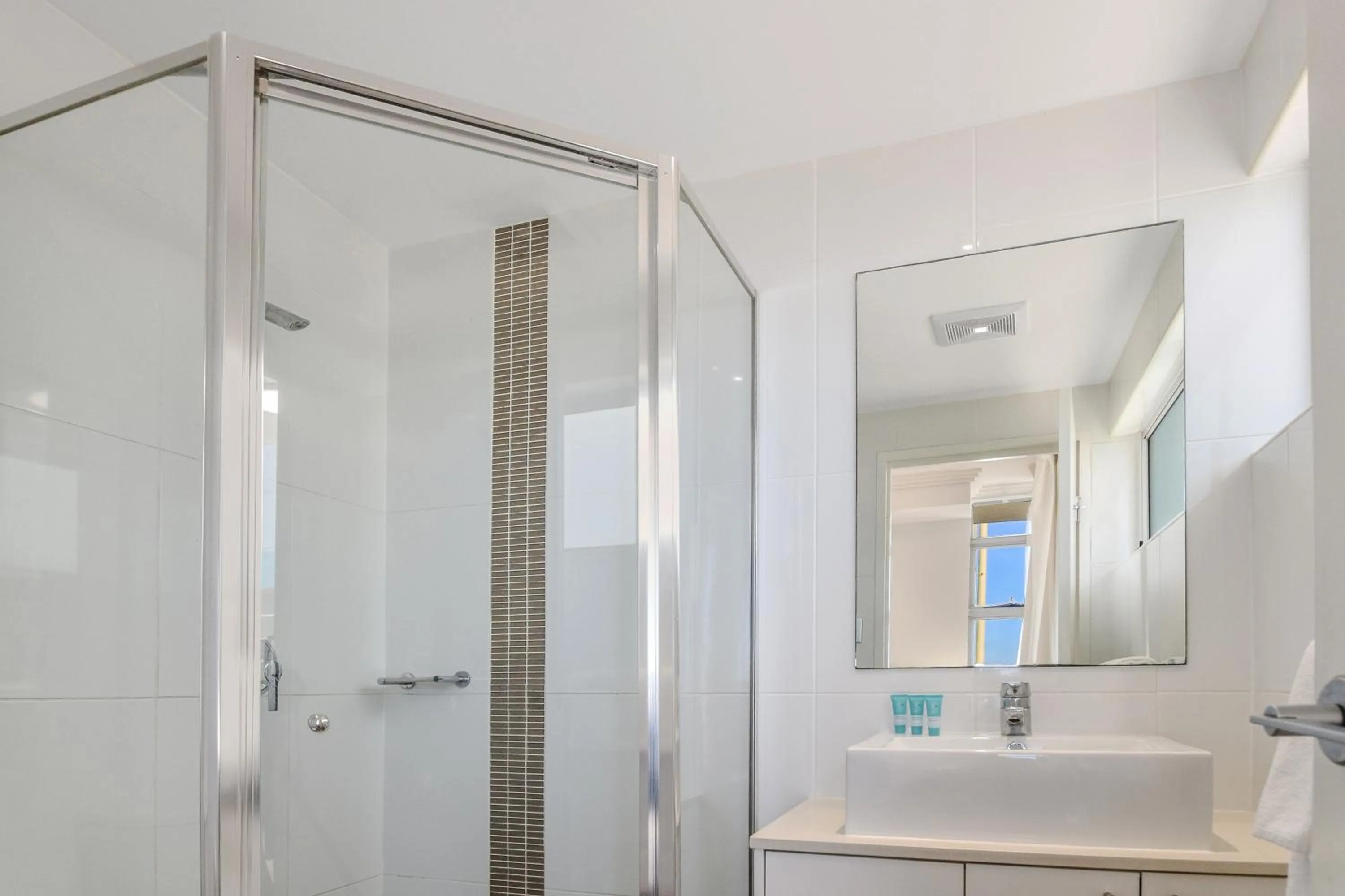 Shower in Redvue Holiday Apartments