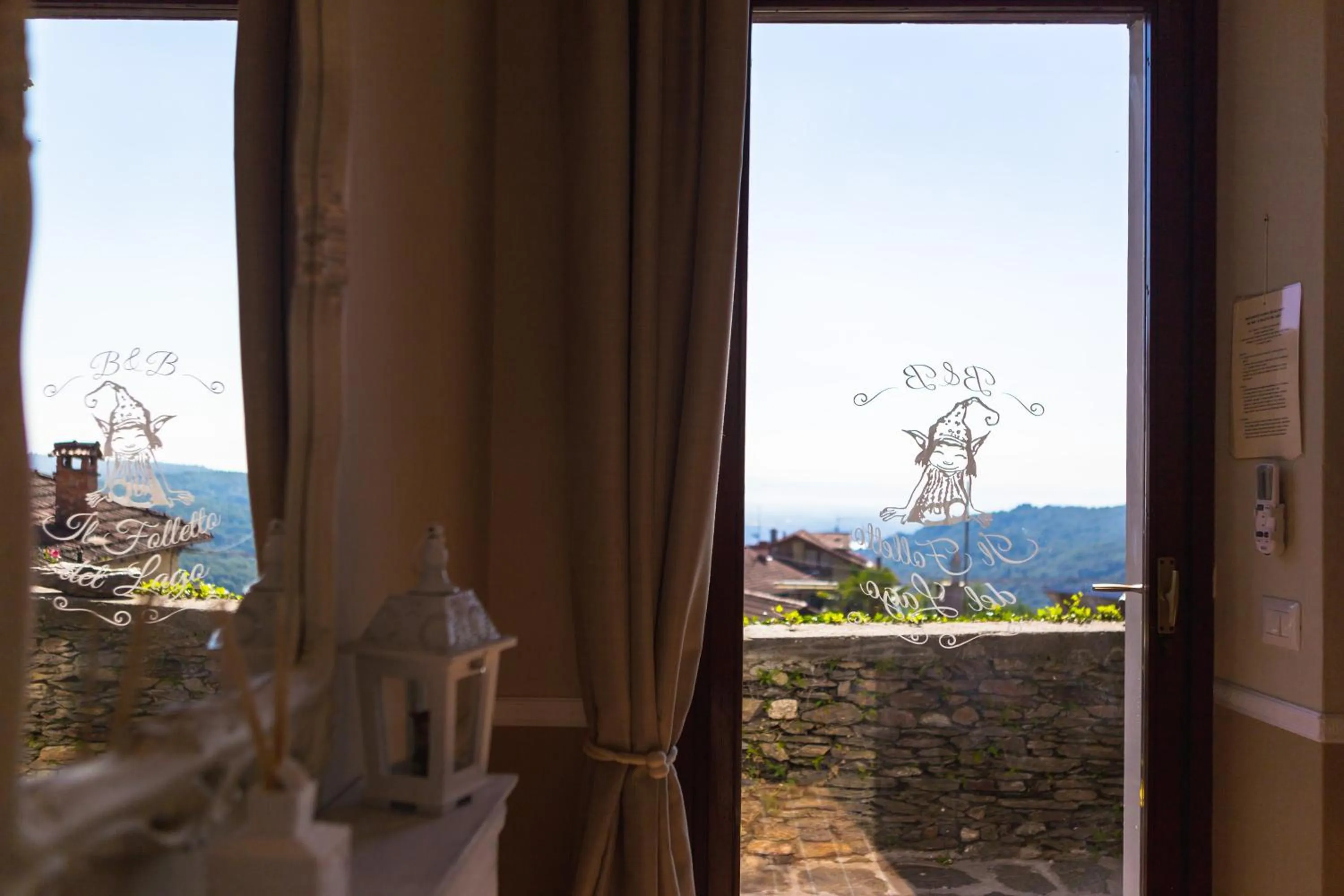 View (from property/room) in B&B Il Folletto del Lago