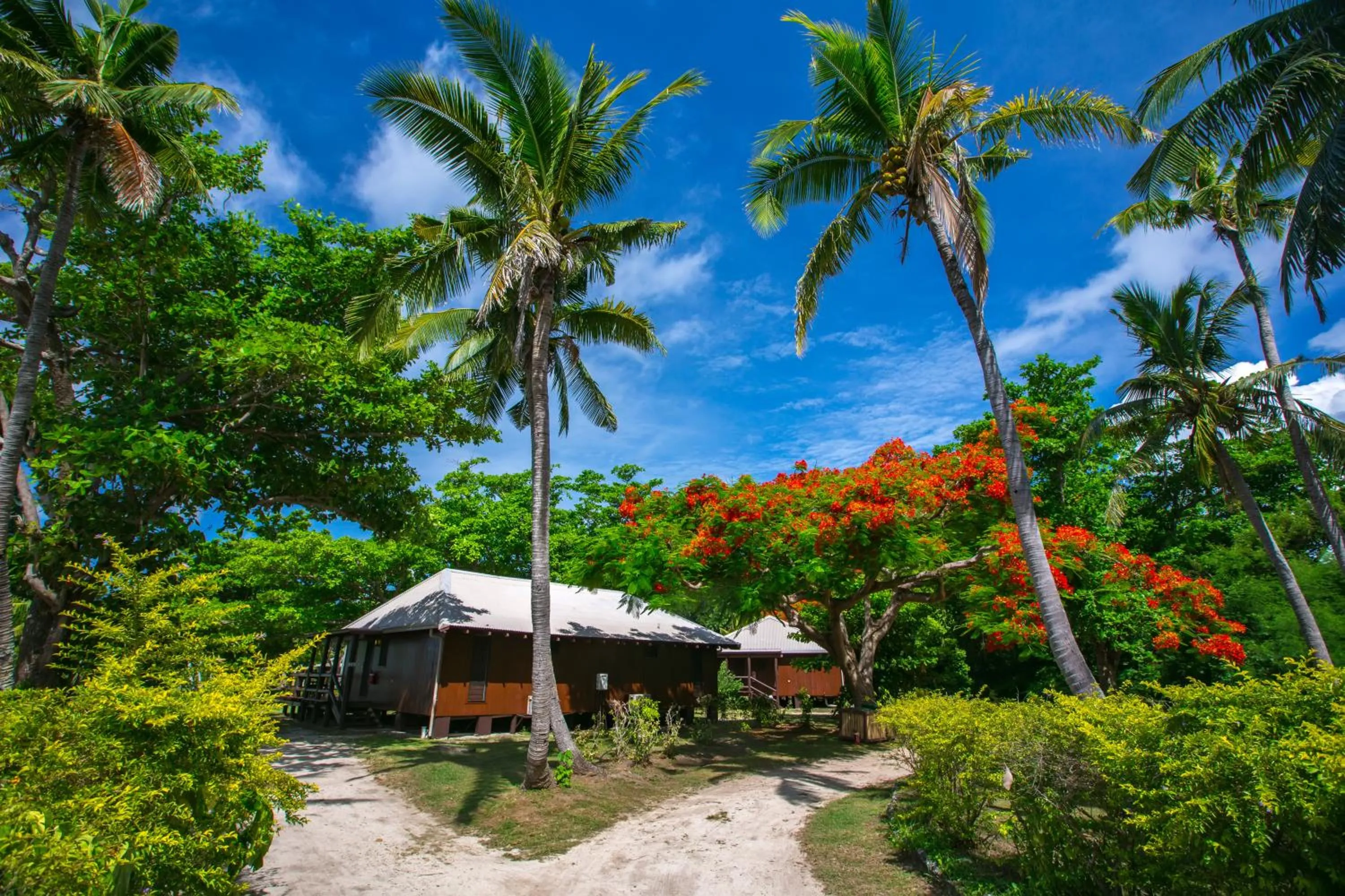 Property building in Mana Island Resort & Spa - Fiji