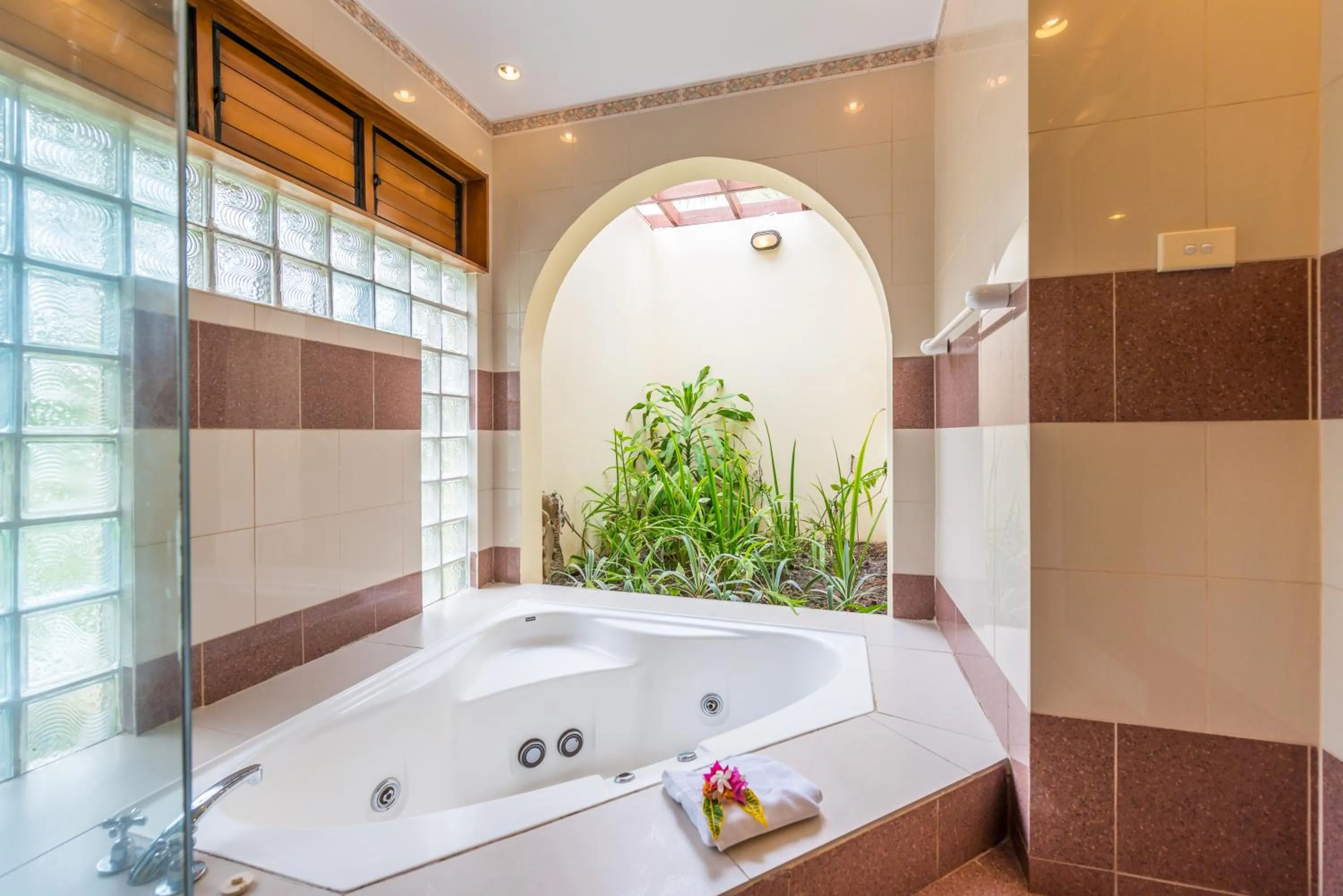 Hot Tub in Mana Island Resort & Spa - Fiji