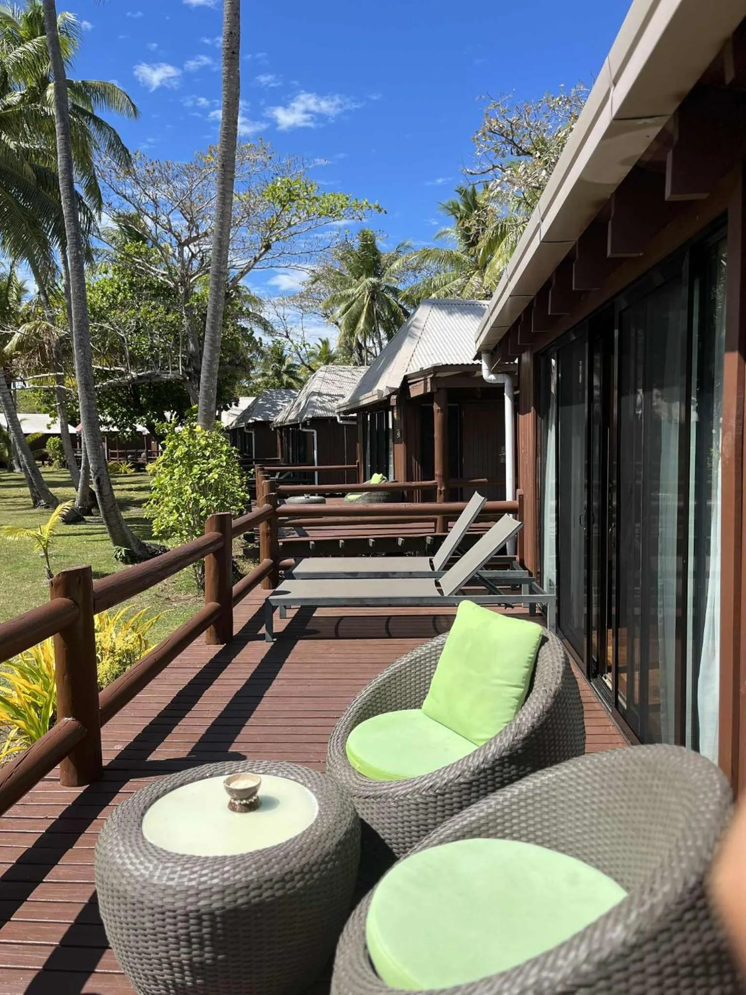 Balcony/Terrace in Mana Island Resort & Spa - Fiji