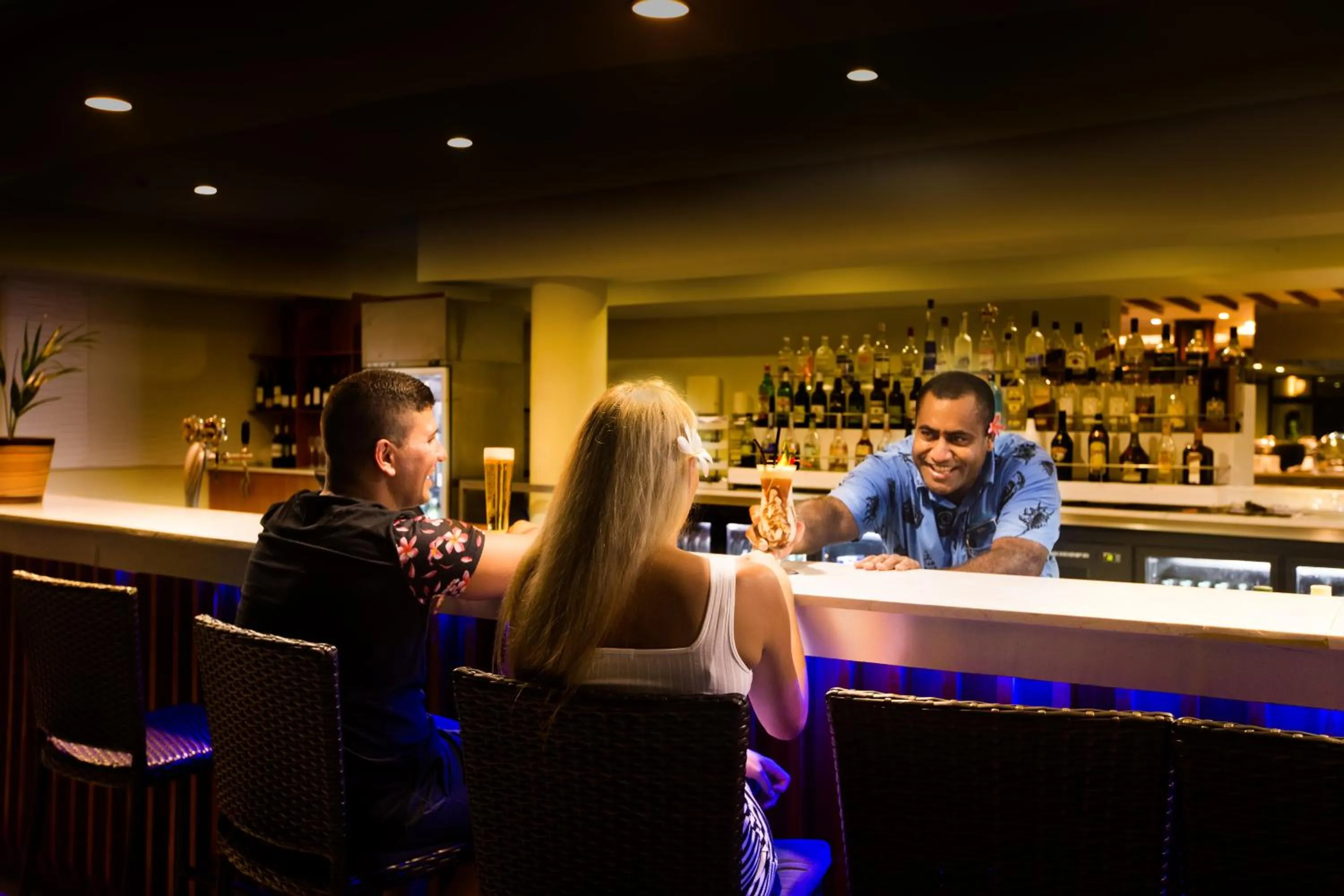 Lounge or bar in Mana Island Resort & Spa - Fiji