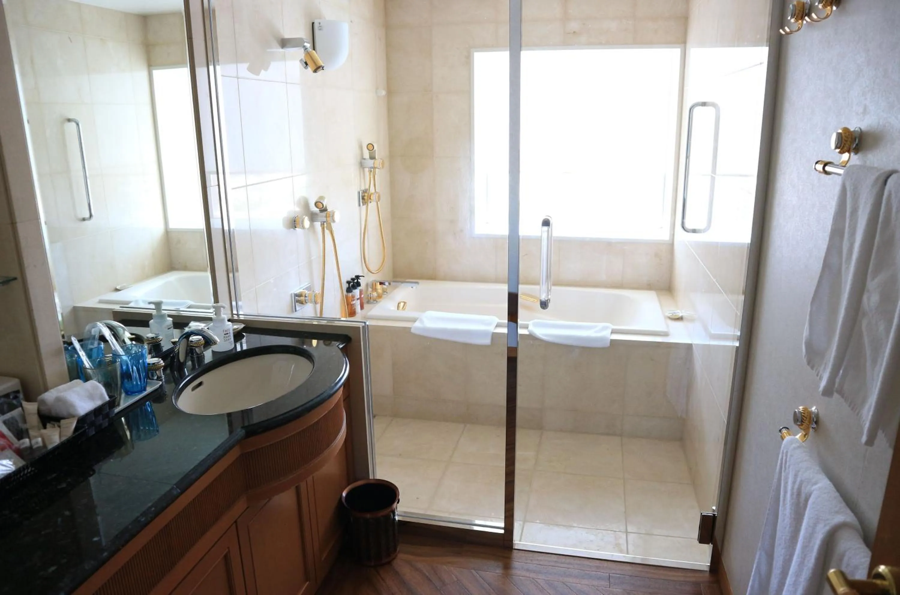 Bathroom in Grand Hotel New Oji