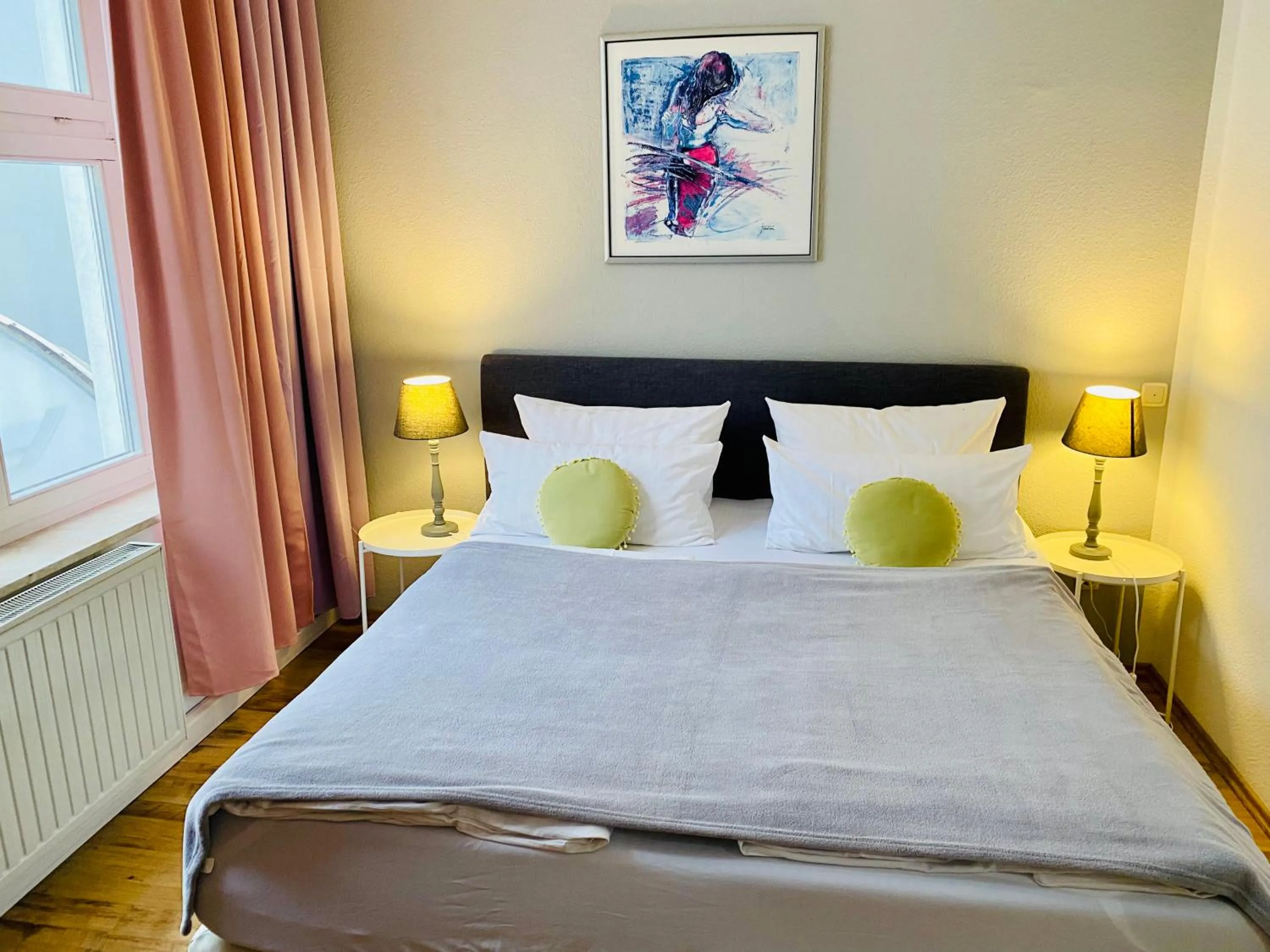 Bed in Bärliner Hotel