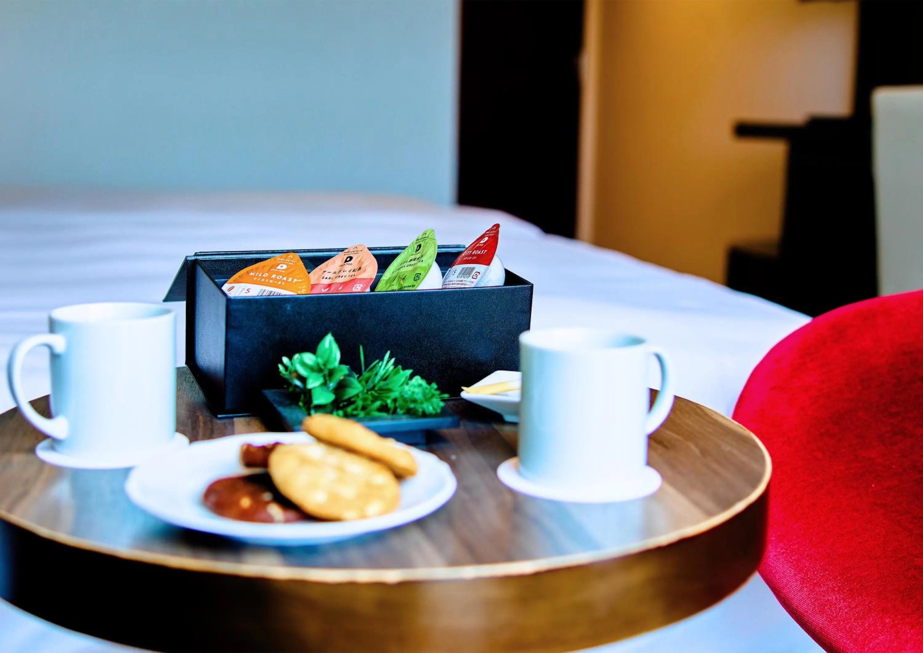 Coffee/tea facilities, Bed in Mercure Okinawa Naha