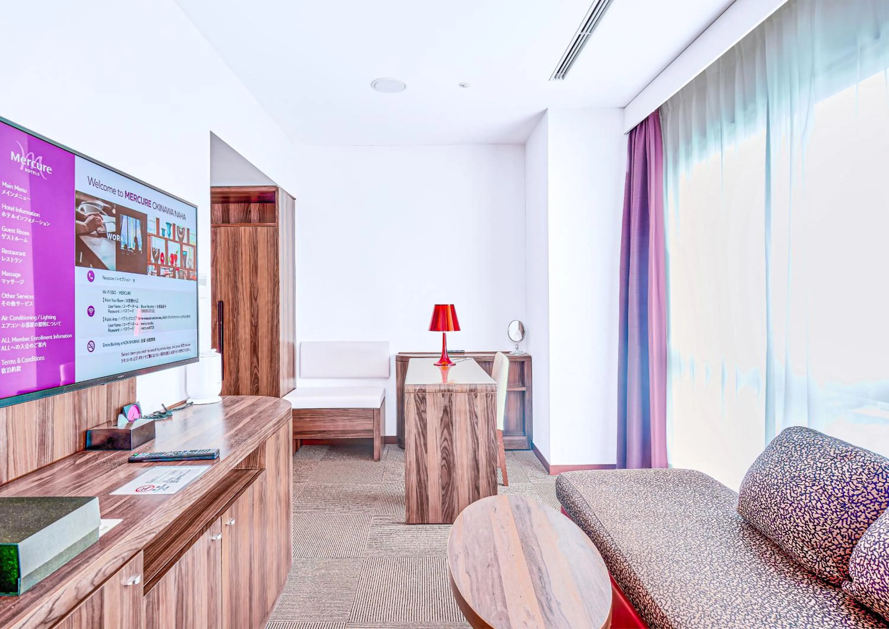 Photo of the whole room in Mercure Okinawa Naha