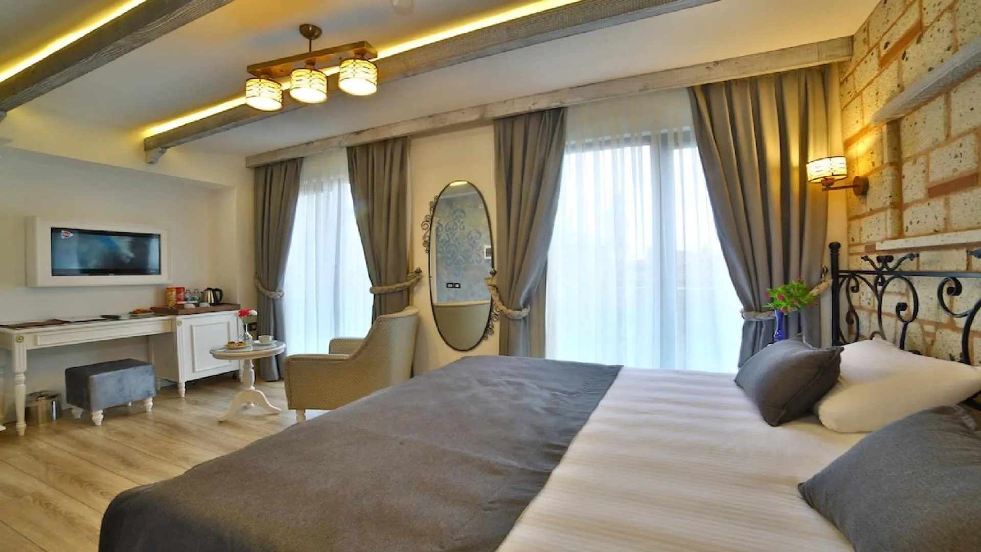 Bed in Yılsam Sultanahmet Hotel