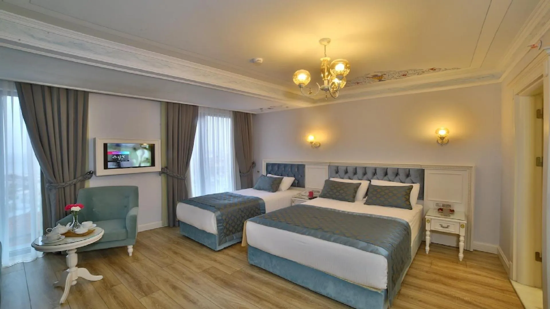 Bed in Yılsam Sultanahmet Hotel