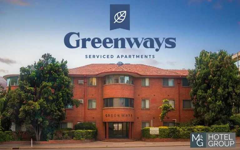 Facade/entrance in Greenways Apartments