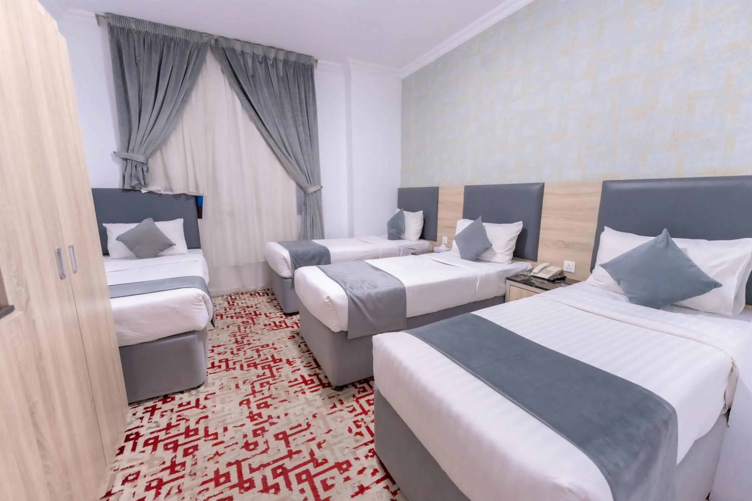 Bed in Hayah Al Salam Al Fadi Hotel