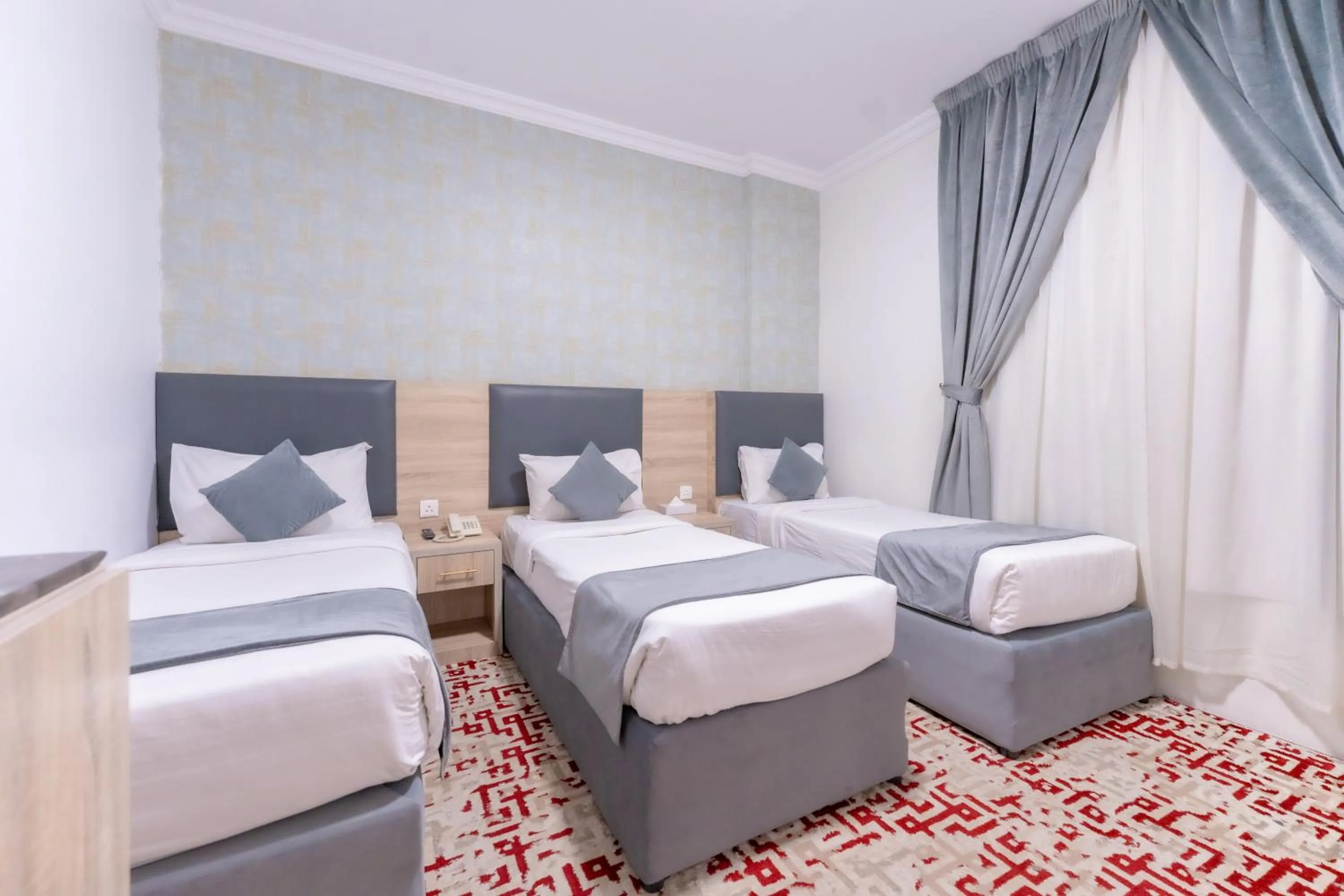 Bed in Hayah Al Salam Al Fadi Hotel