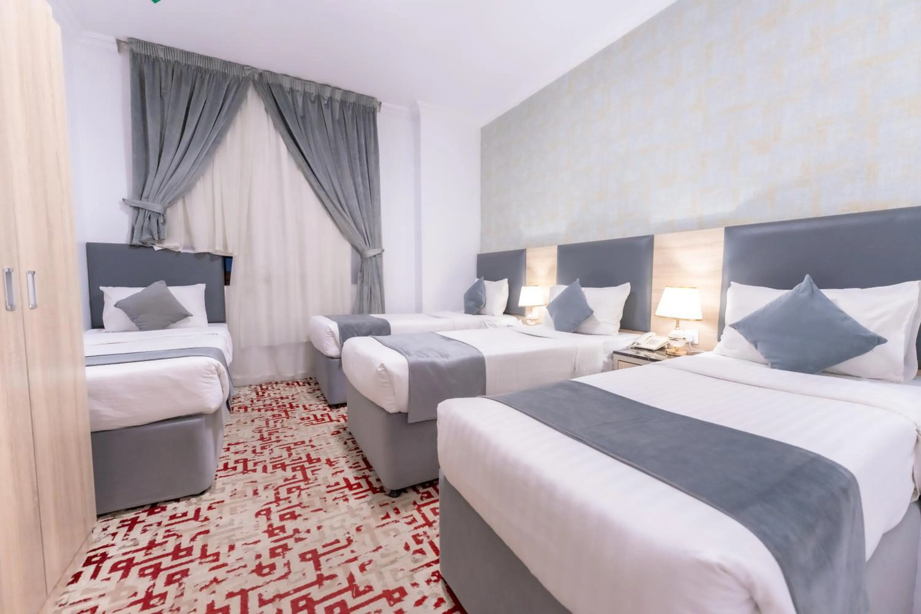 Bed in Hayah Al Salam Al Fadi Hotel