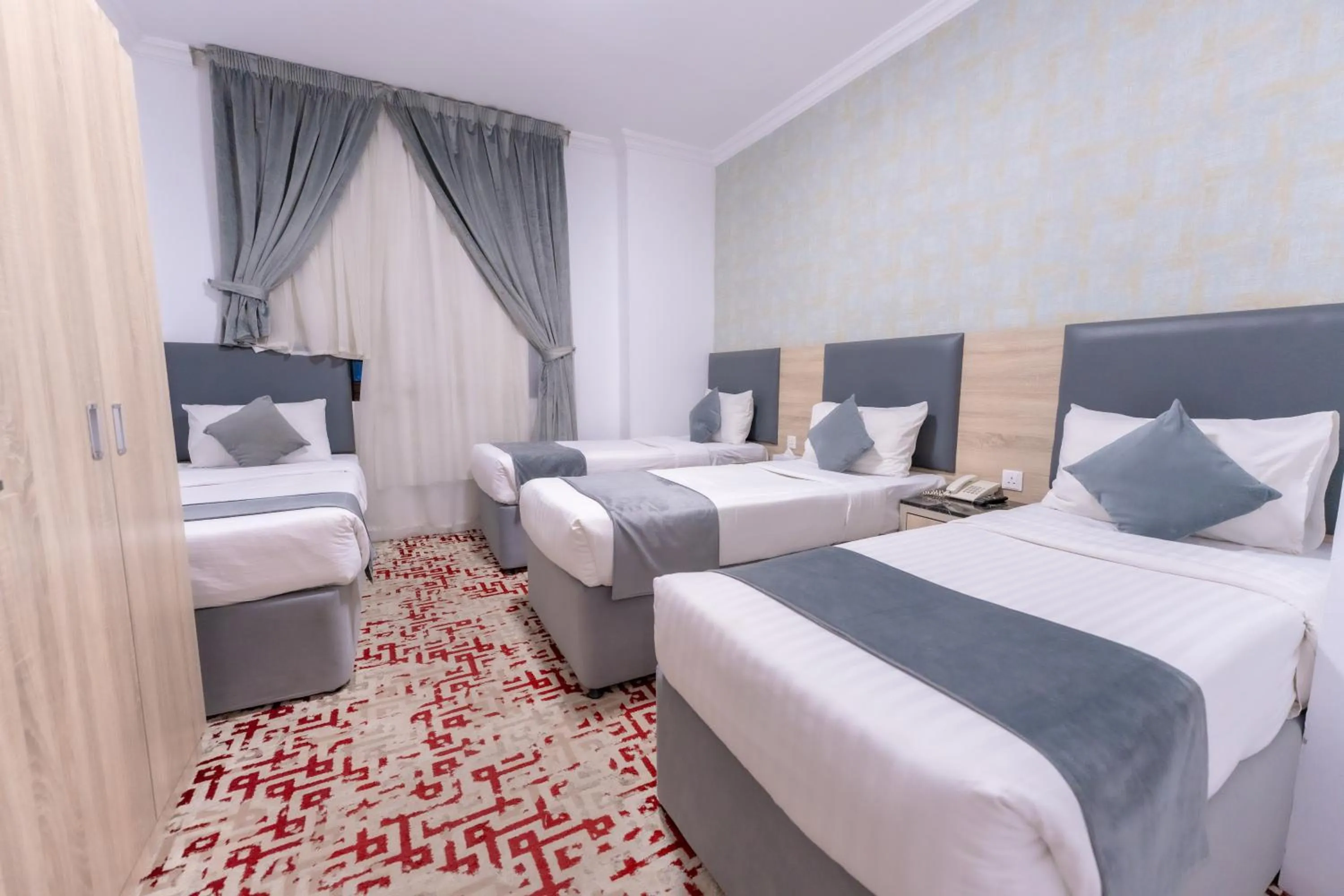 Bed in Hayah Al Salam Al Fadi Hotel