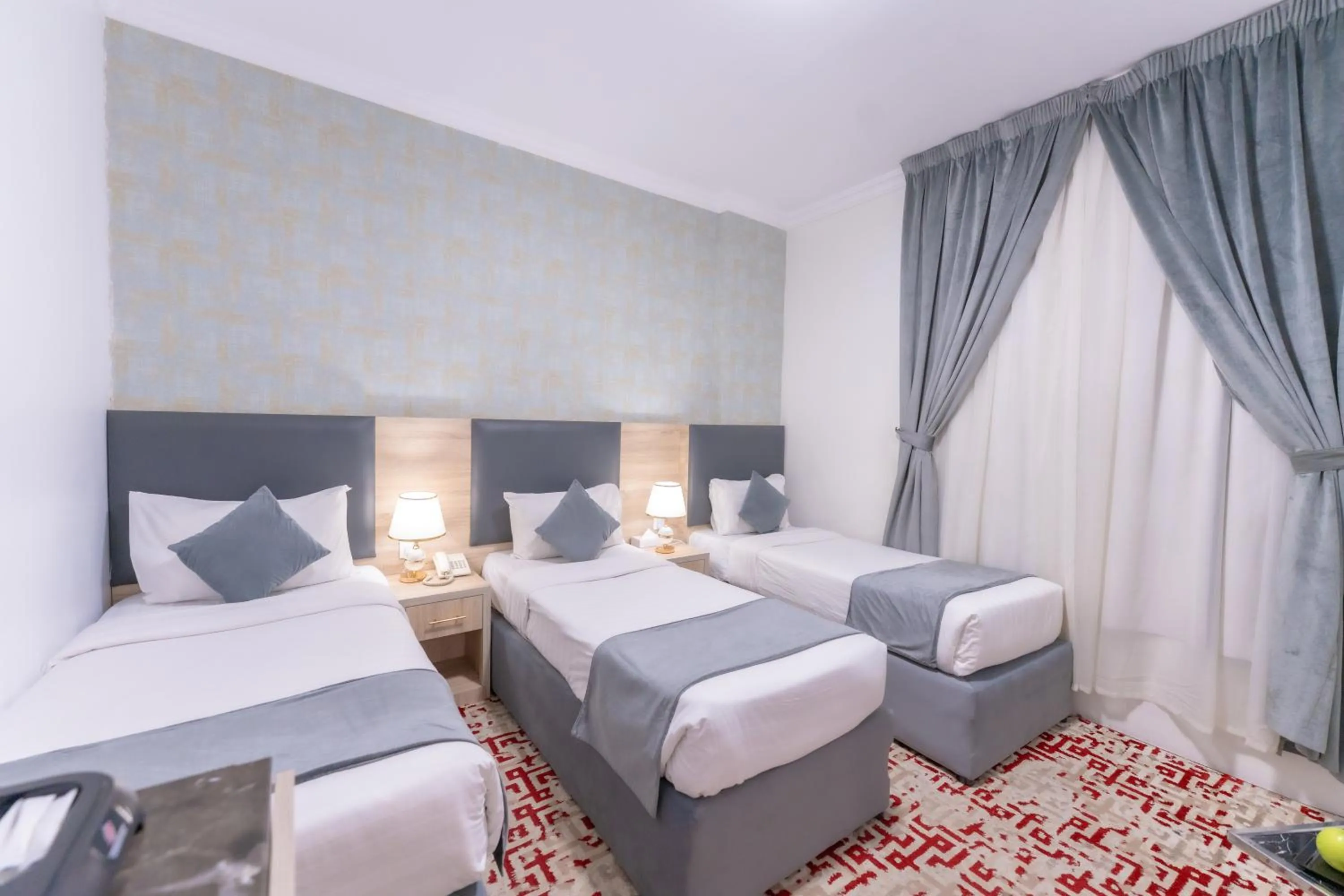 Bed in Hayah Al Salam Al Fadi Hotel