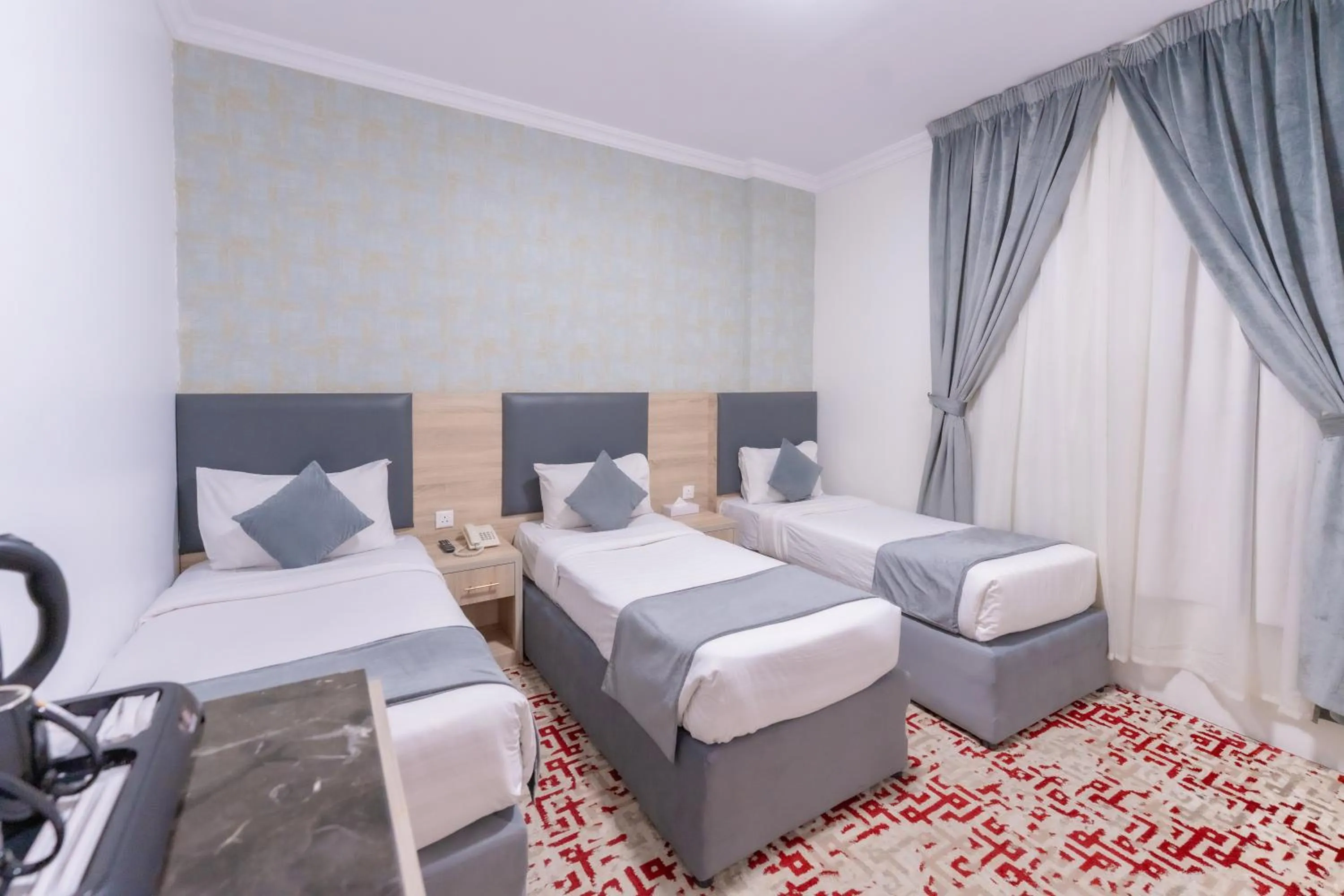 Bed in Hayah Al Salam Al Fadi Hotel