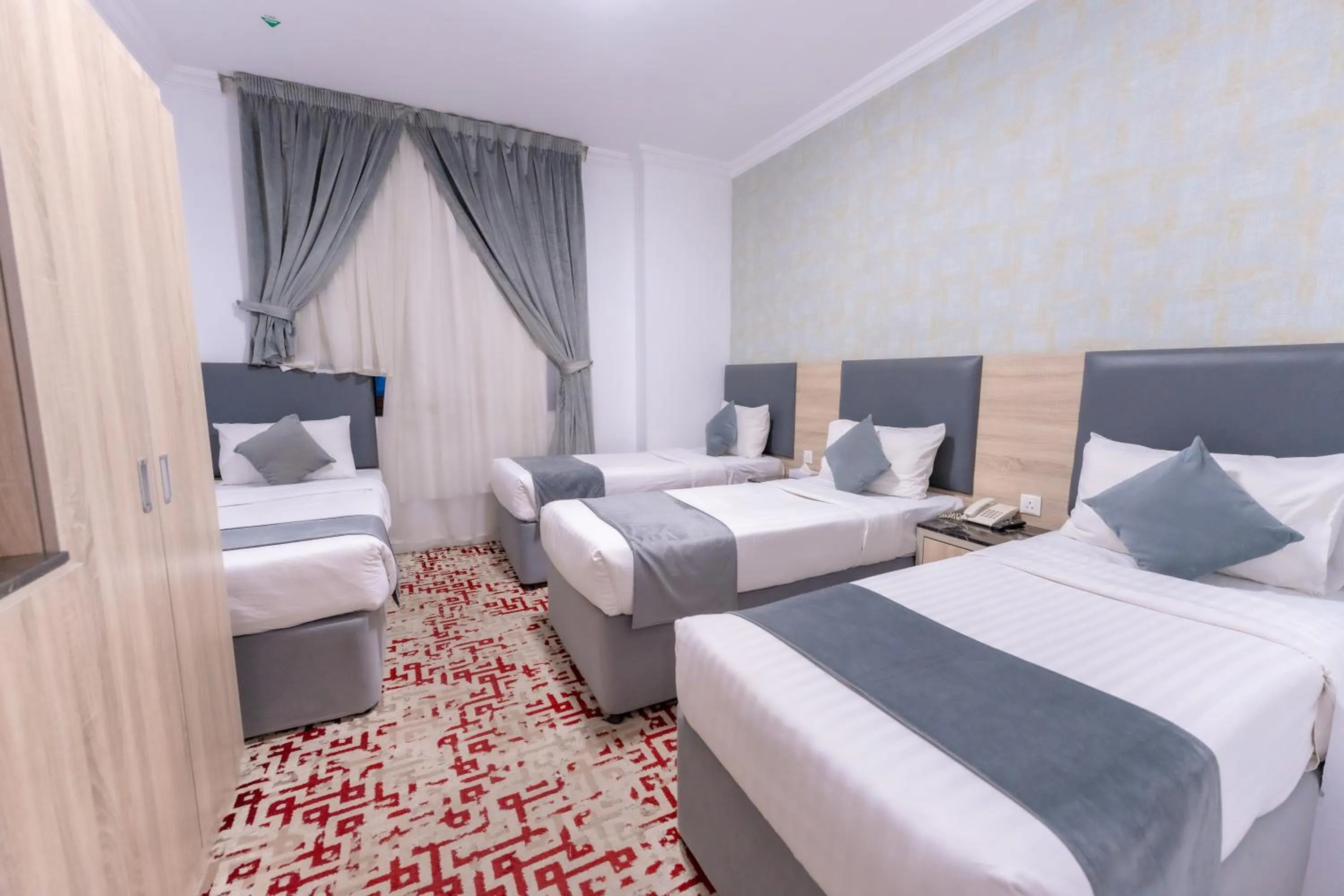 Bed in Hayah Al Salam Al Fadi Hotel