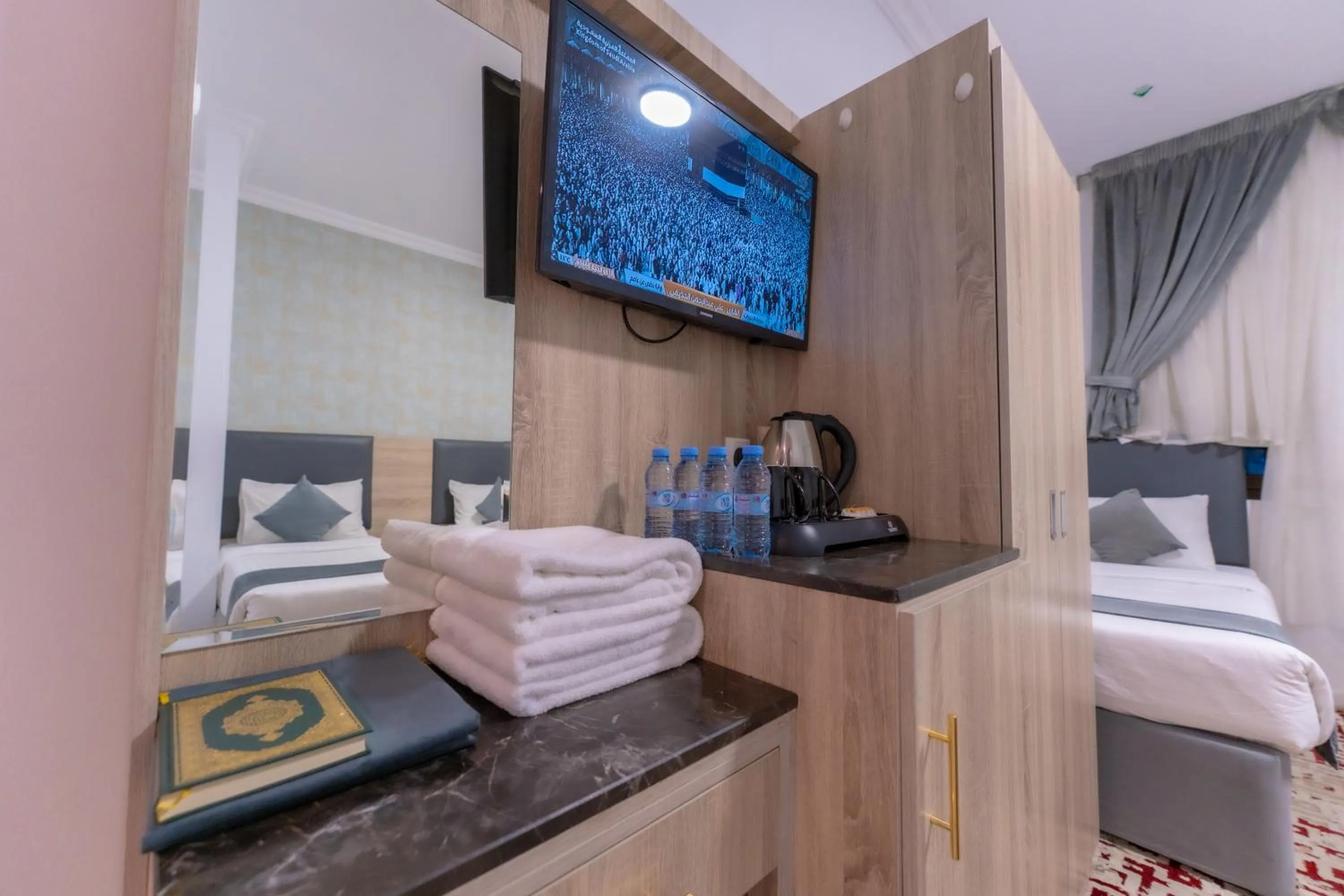 Bed in Hayah Al Salam Al Fadi Hotel