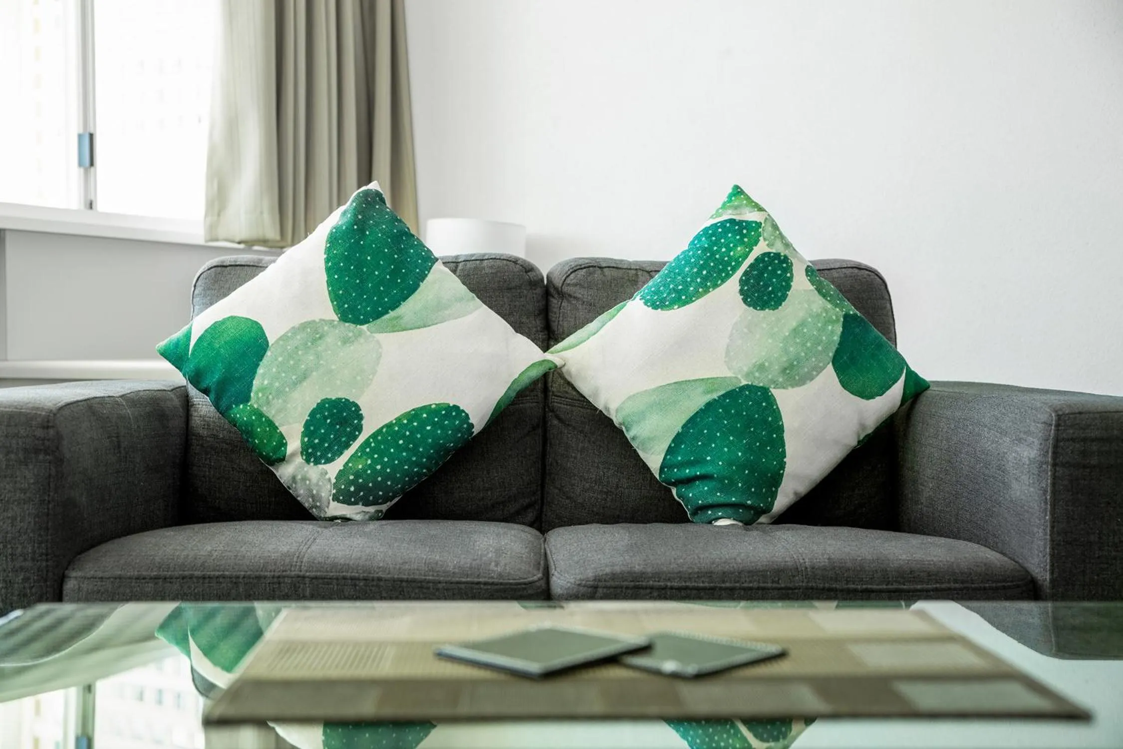 Living room in Reef Adventureland Motel