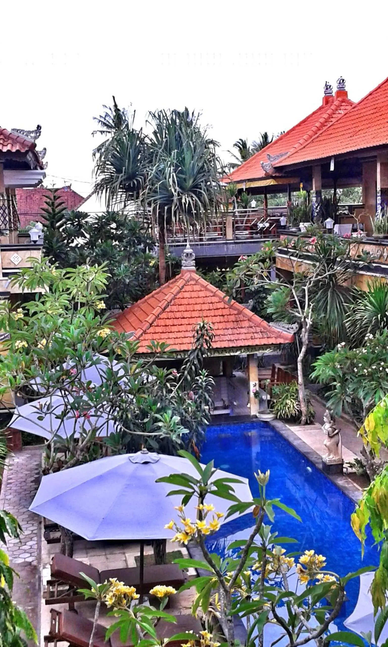 Pool view in Nitya Home Stay Lembongan