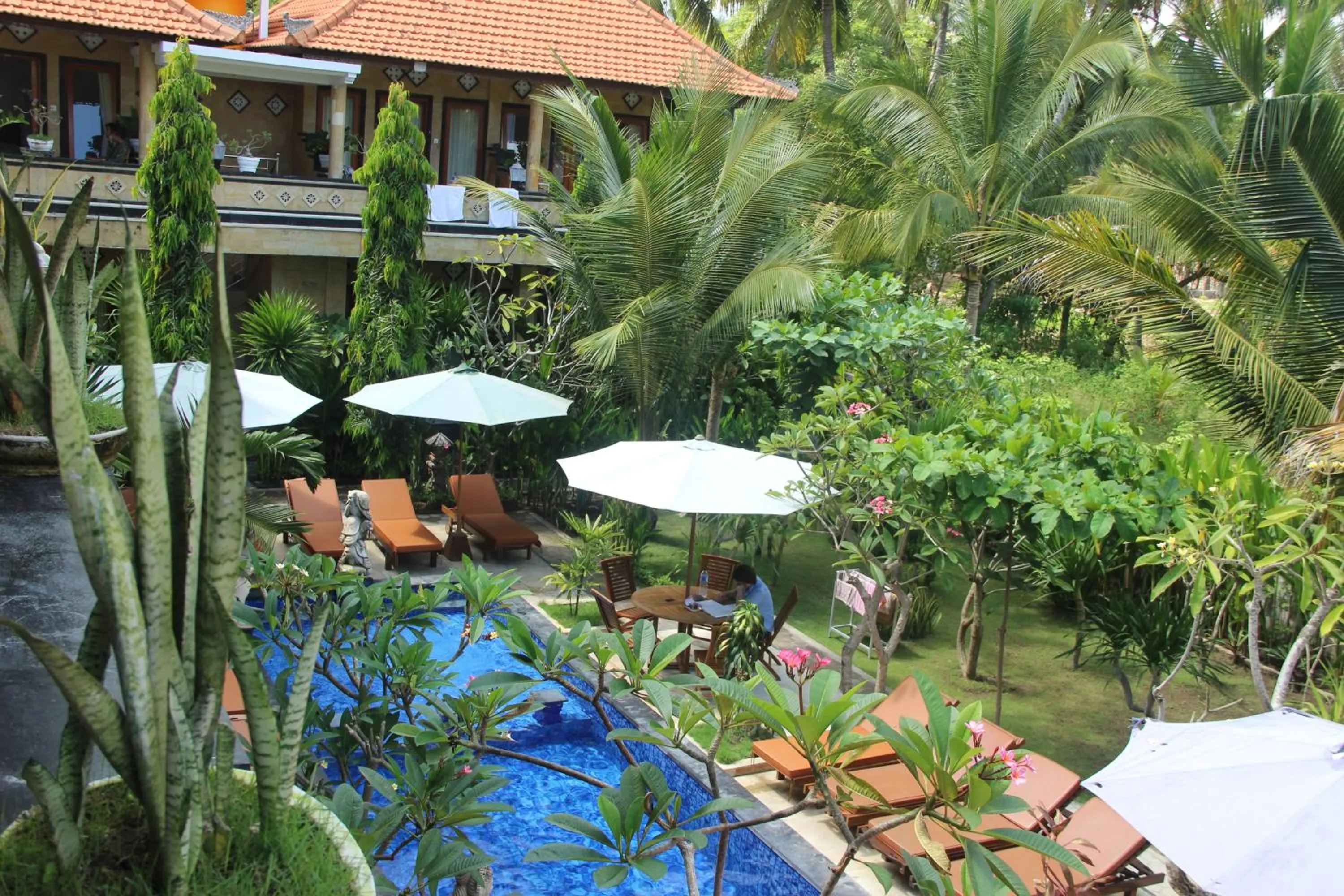 Swimming pool in Nitya Home Stay Lembongan