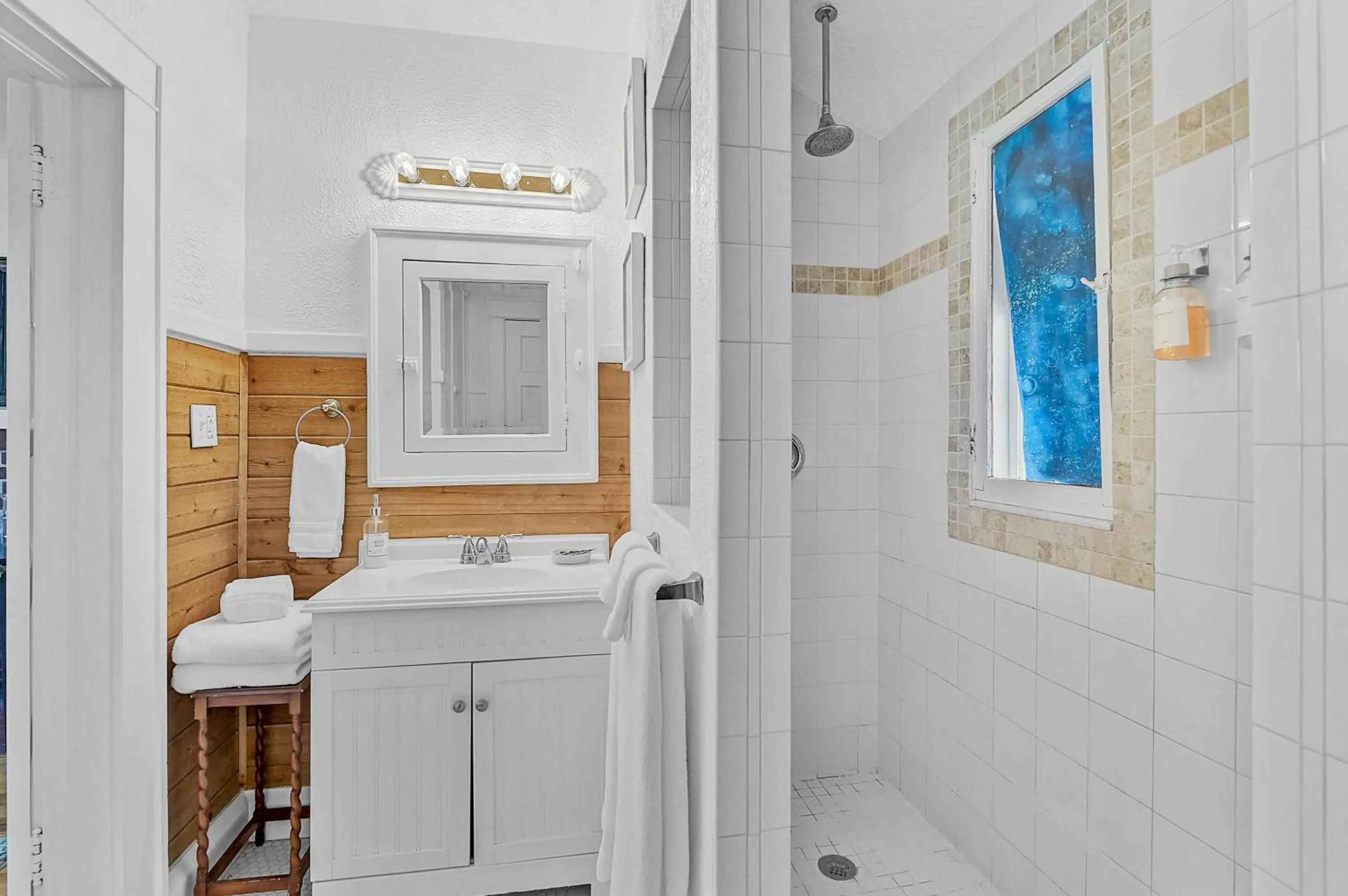 Shower in The Reserve Retreat