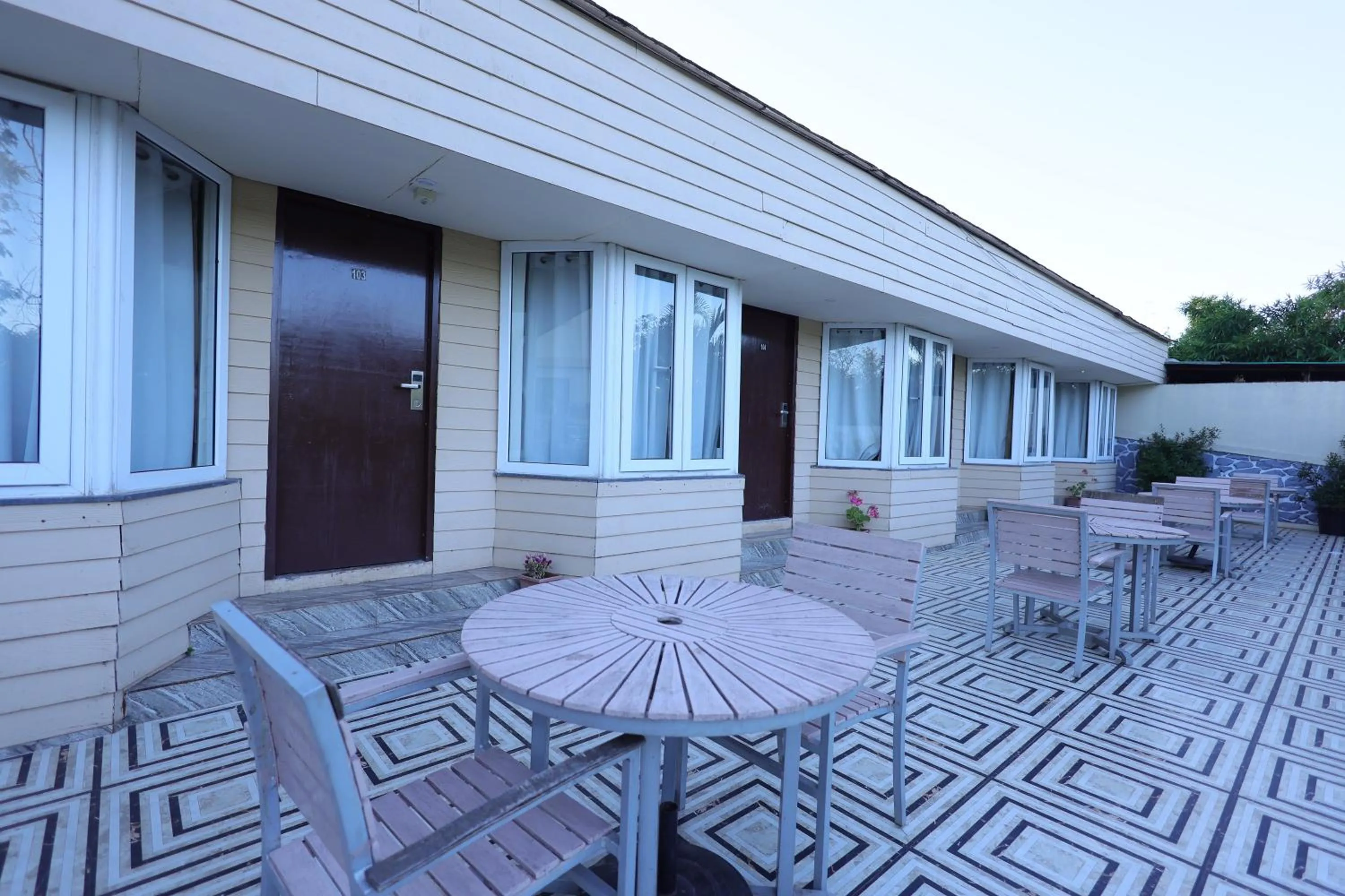 Balcony/Terrace in Hotel King Garden