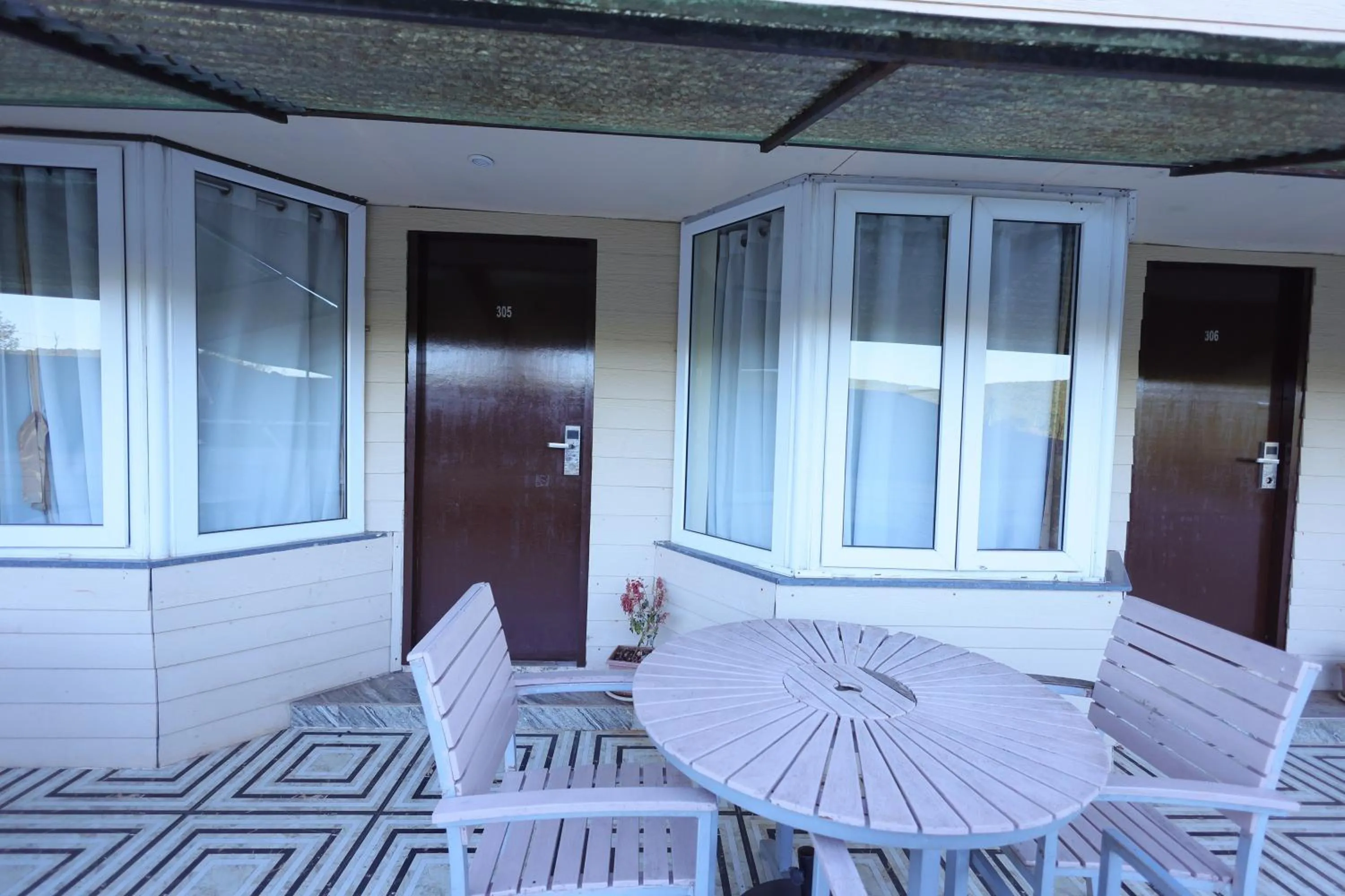 Seating area in Hotel King Garden