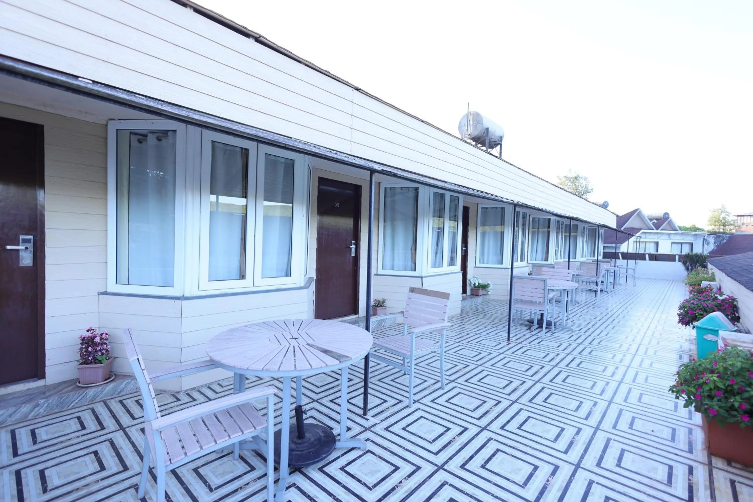 Balcony/Terrace in Hotel King Garden