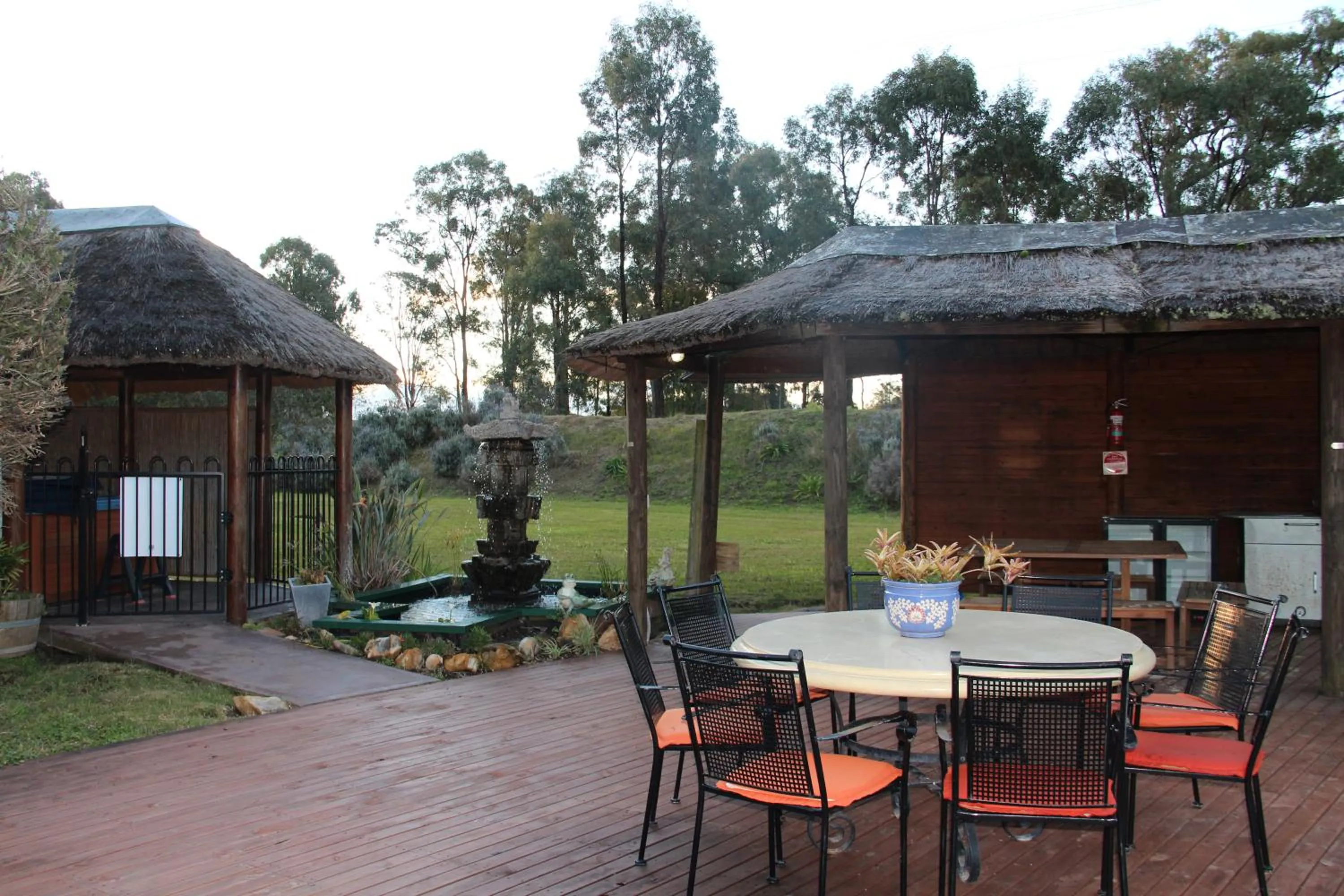 Patio in Starline Alpacas Farmstay Resort