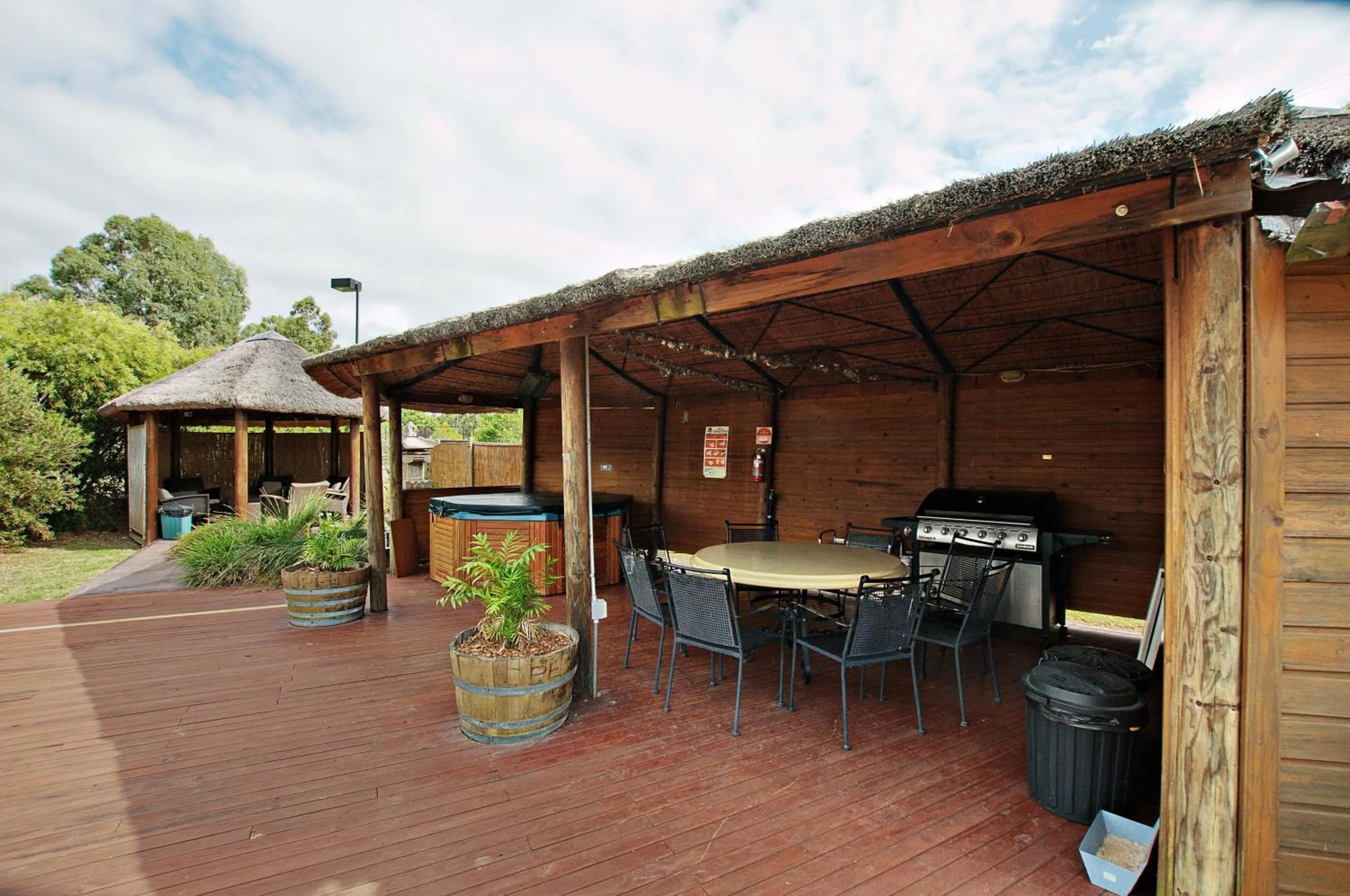 Patio in Starline Alpacas Farmstay Resort