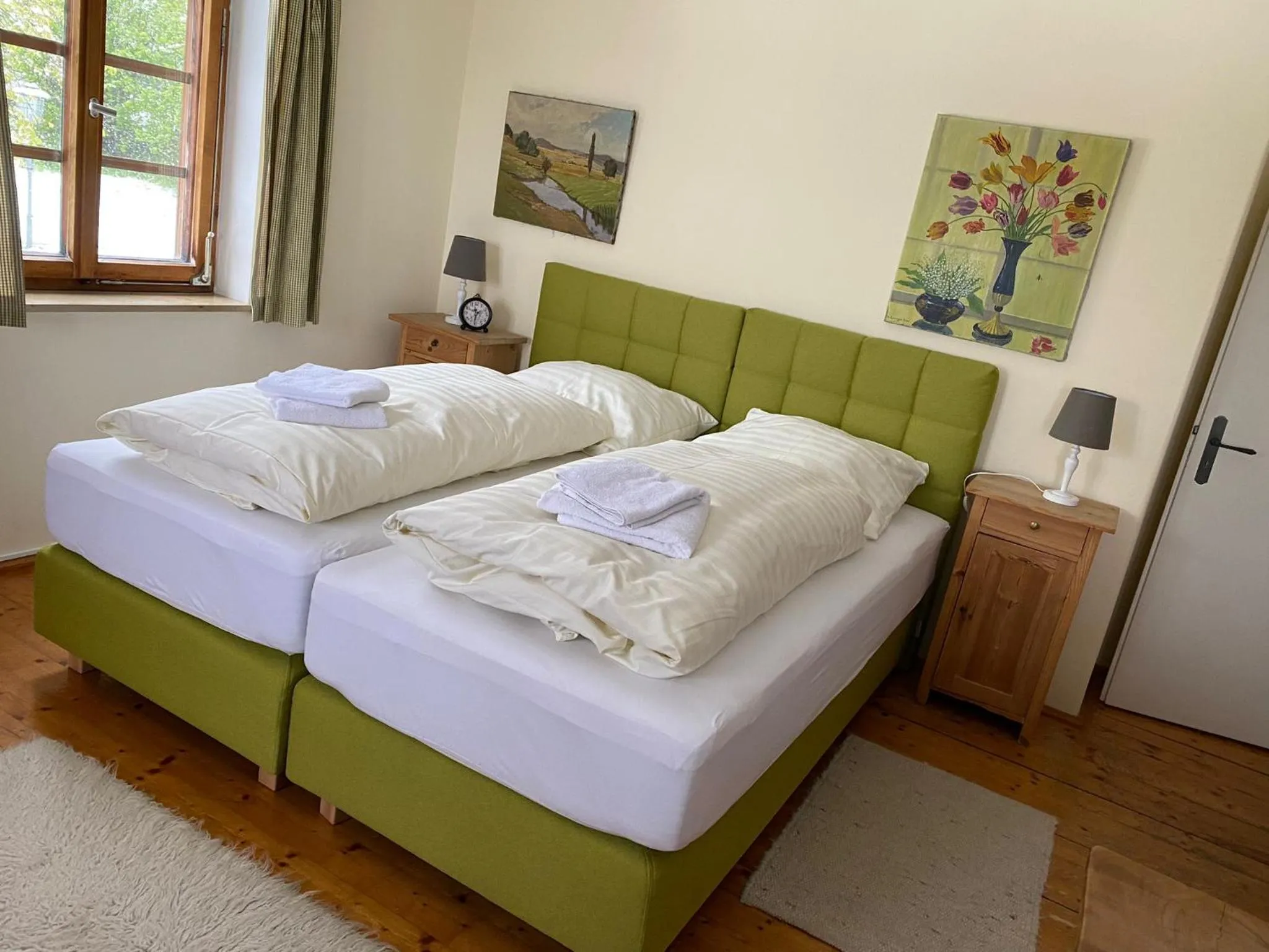 Bedroom, Bed in Berggasthof Butzn Wirt