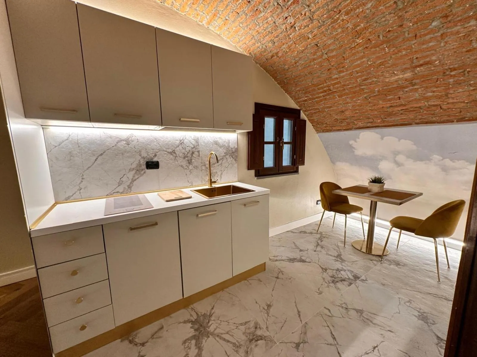 Kitchen or kitchenette in Renascentia in Florence - Adults Only