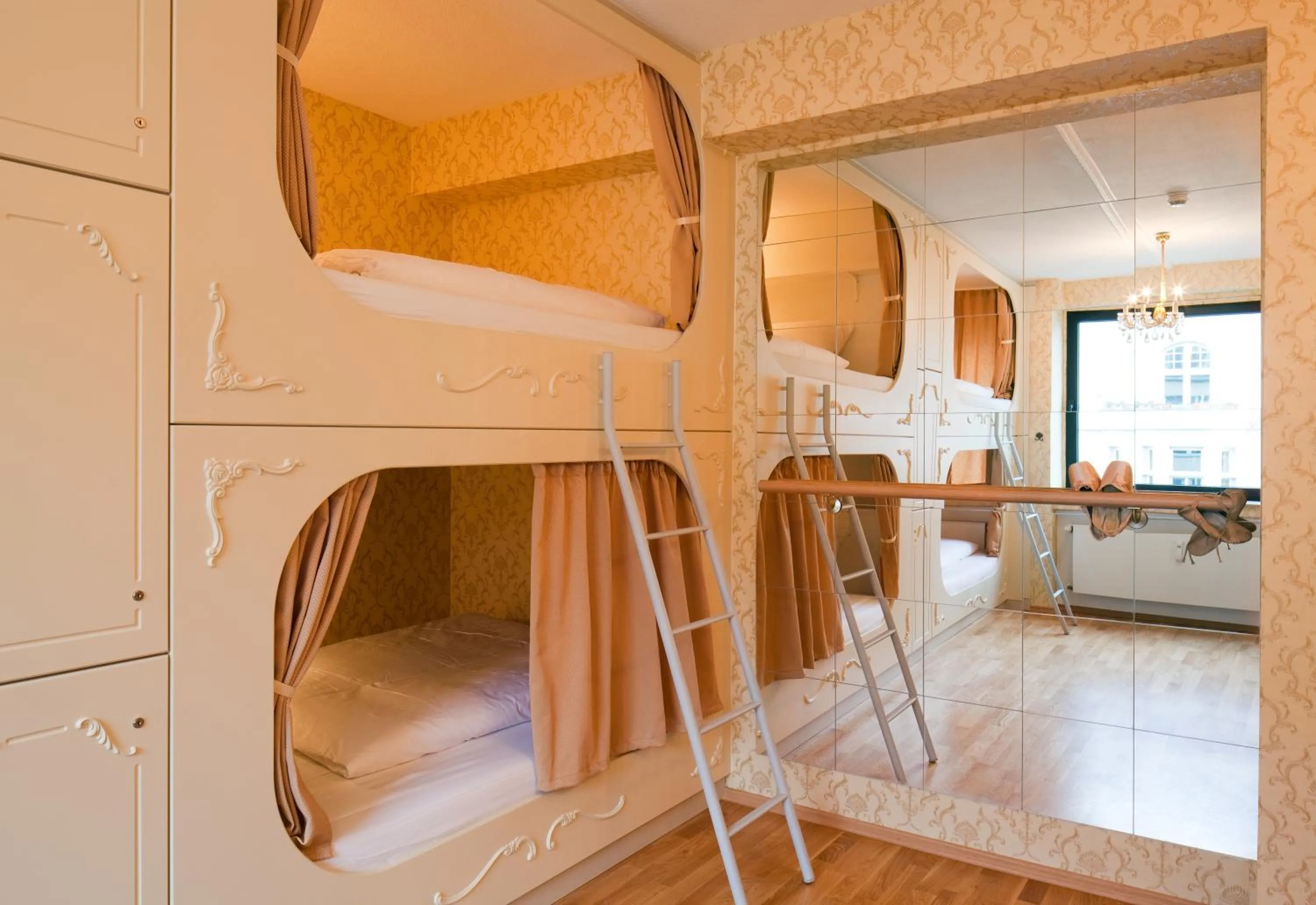 Bed in Hostel die Wohngemeinschaft