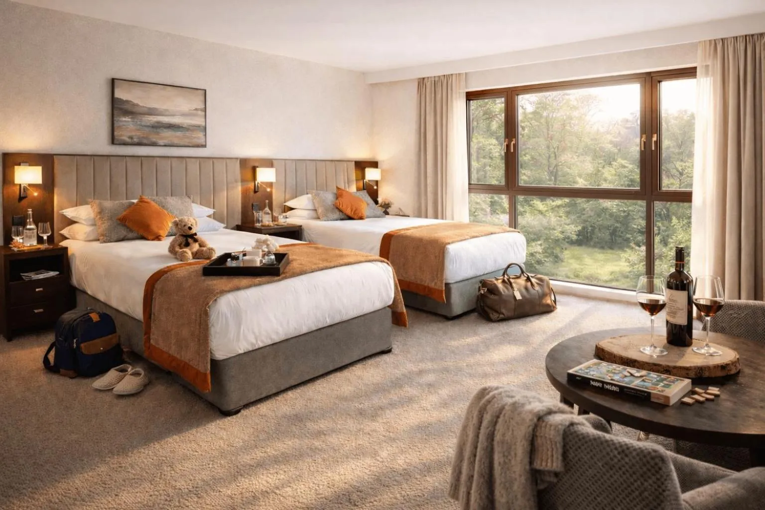 Bedroom, Bed in Westport Woods Hotel & Spa