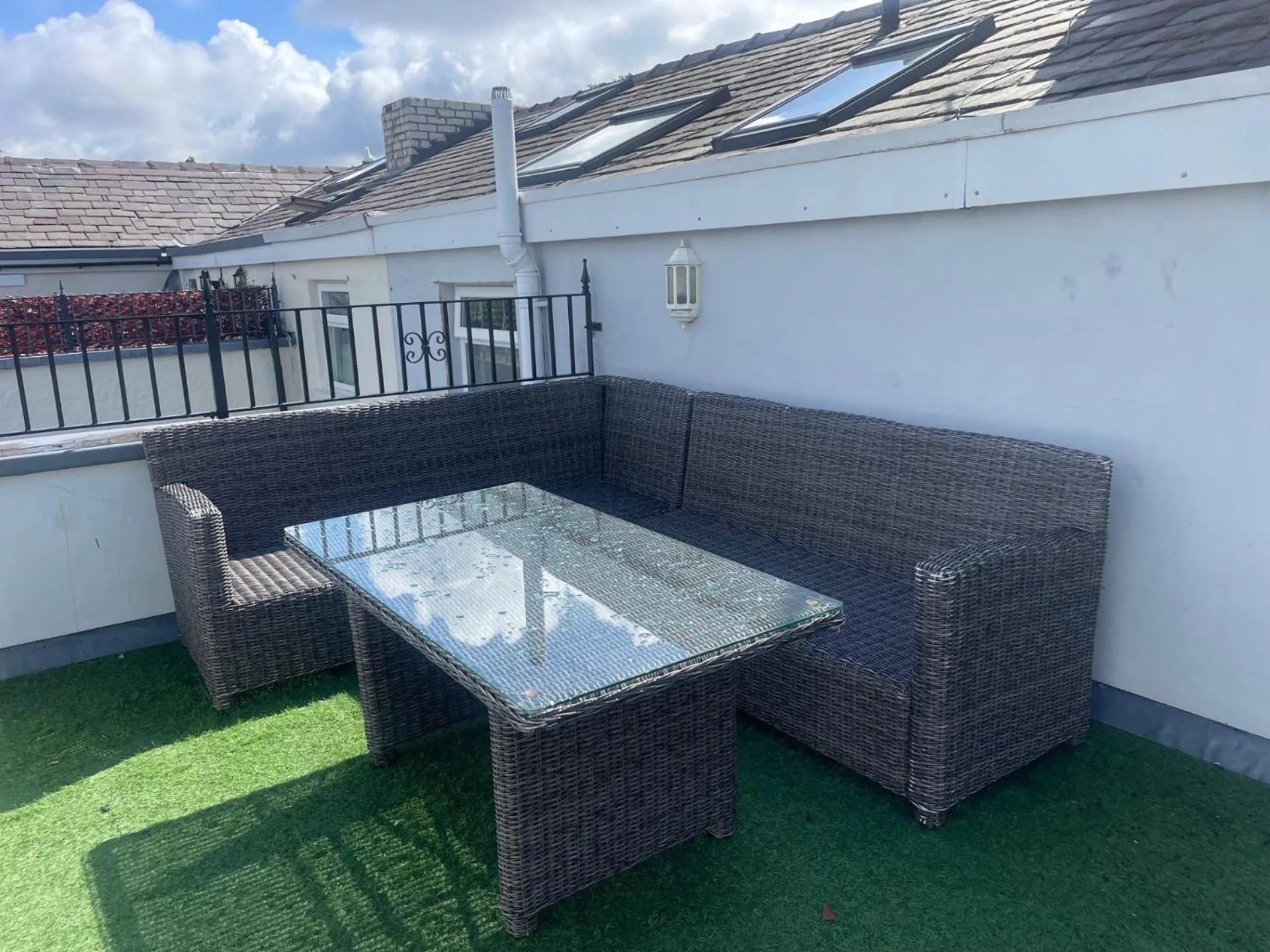 Patio in Beach House 3 Bed Penthouse Apartment