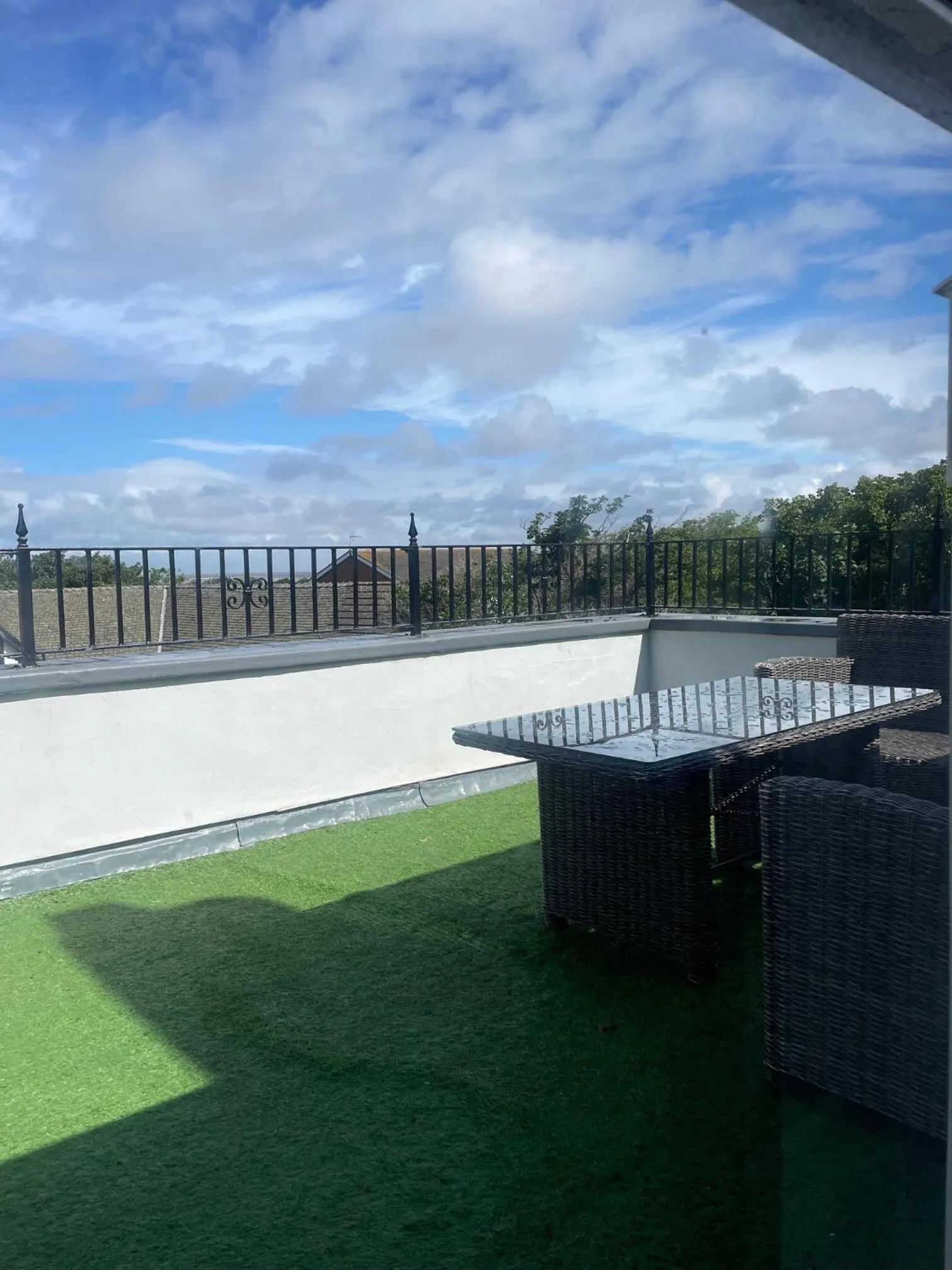 Patio in Beach House 3 Bed Penthouse Apartment