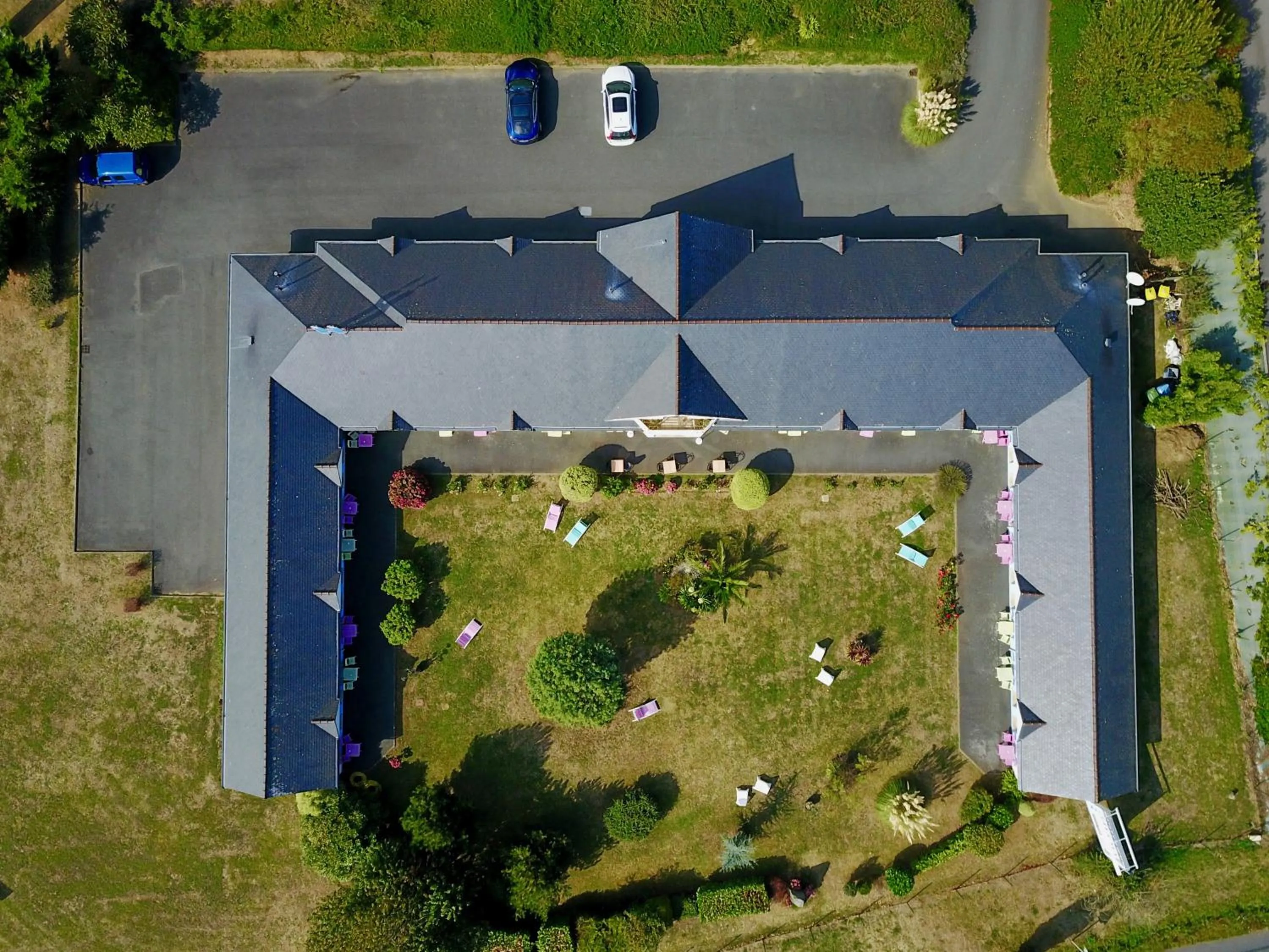 Bird's eye view in Hôtel Heod - Binic - Saint-Quay-Portrieux