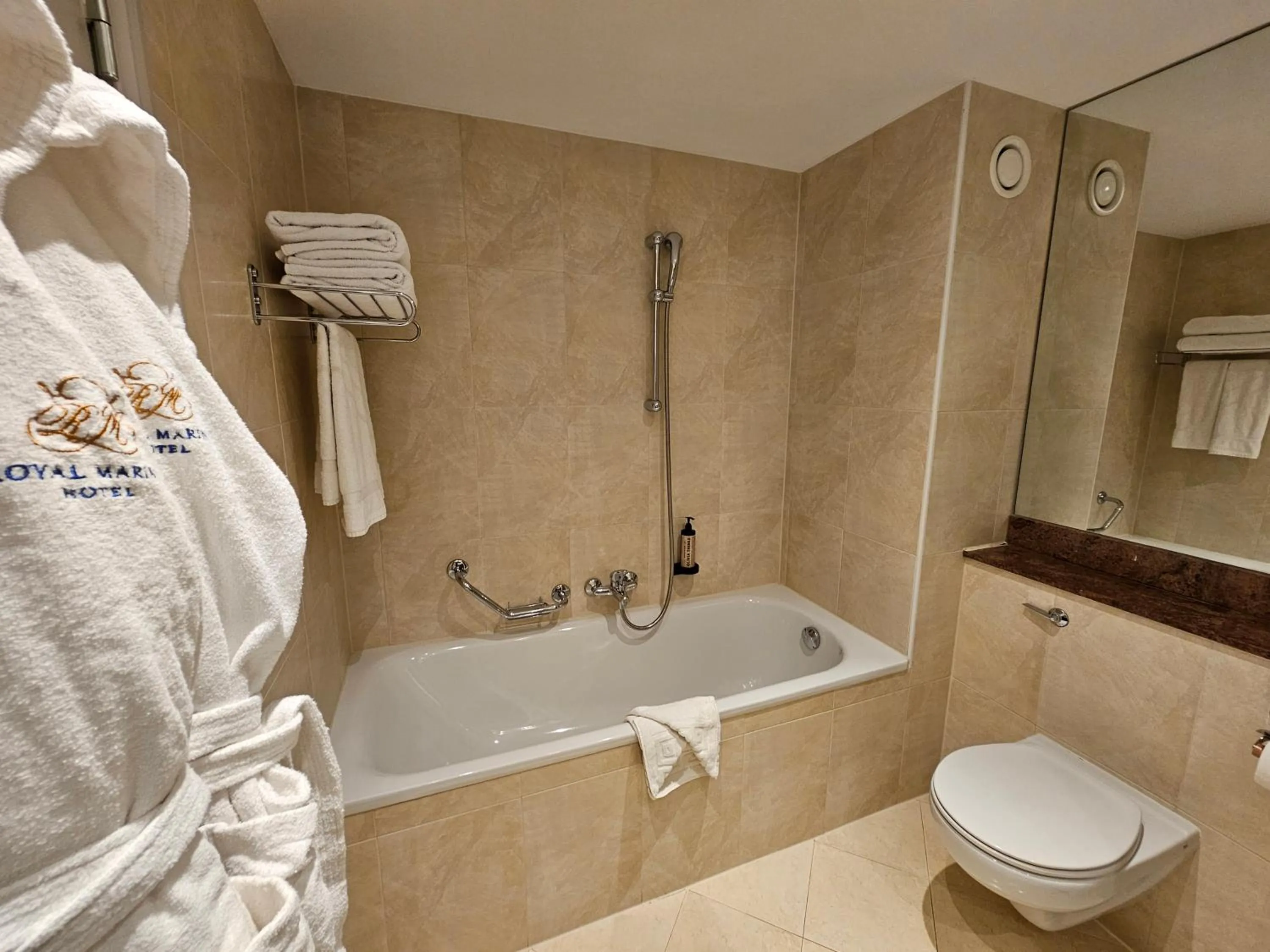 Bathroom in Royal Marine Hotel