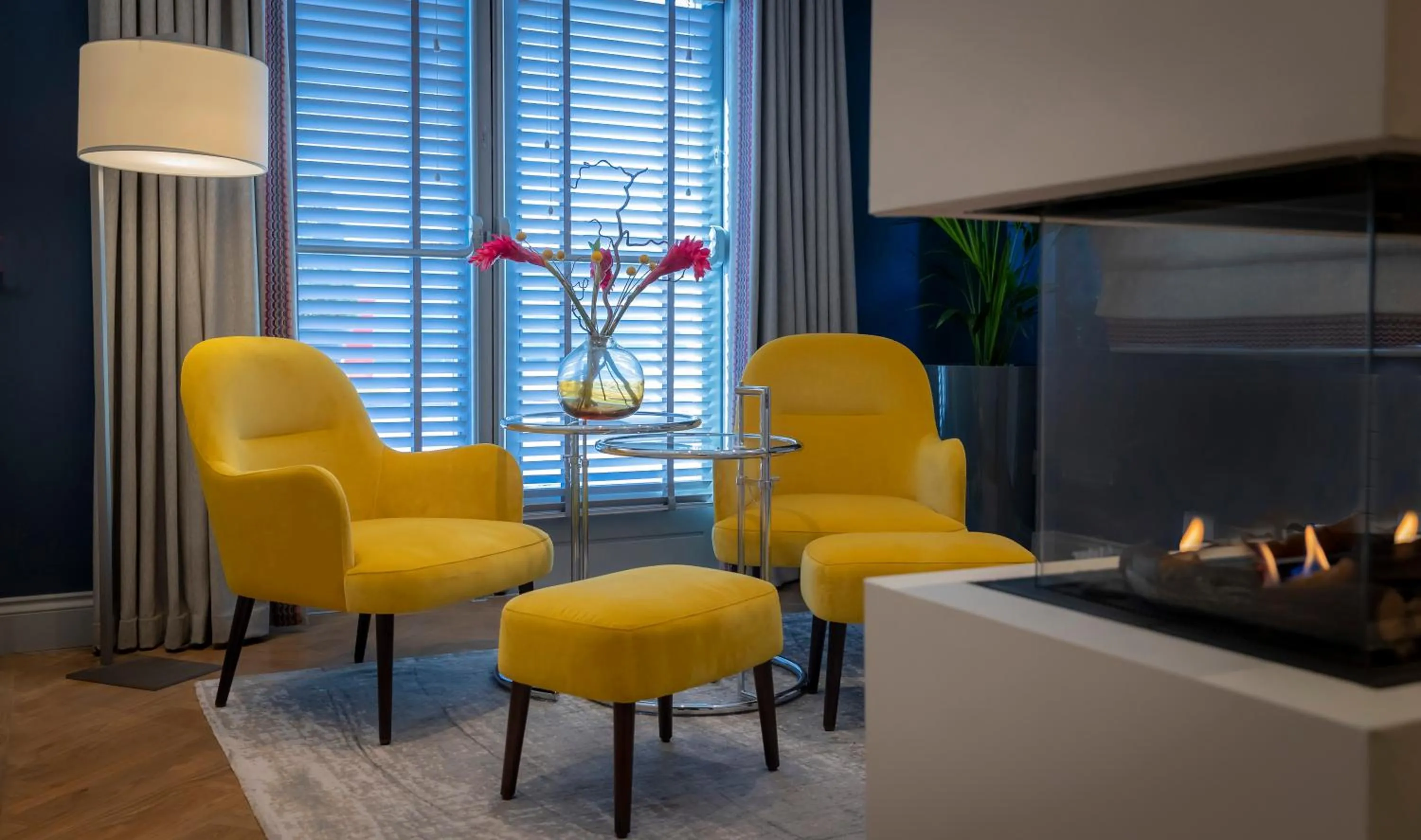 Communal lounge/ TV room in Lancaster Lodge