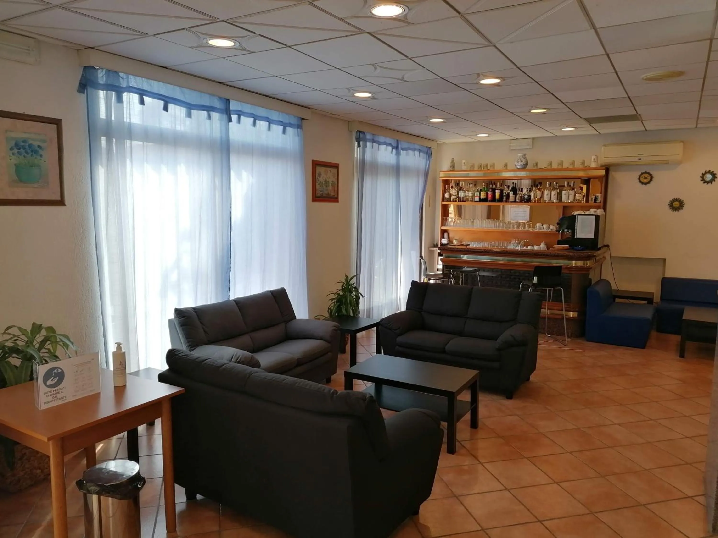 Living room in Hotel Palace