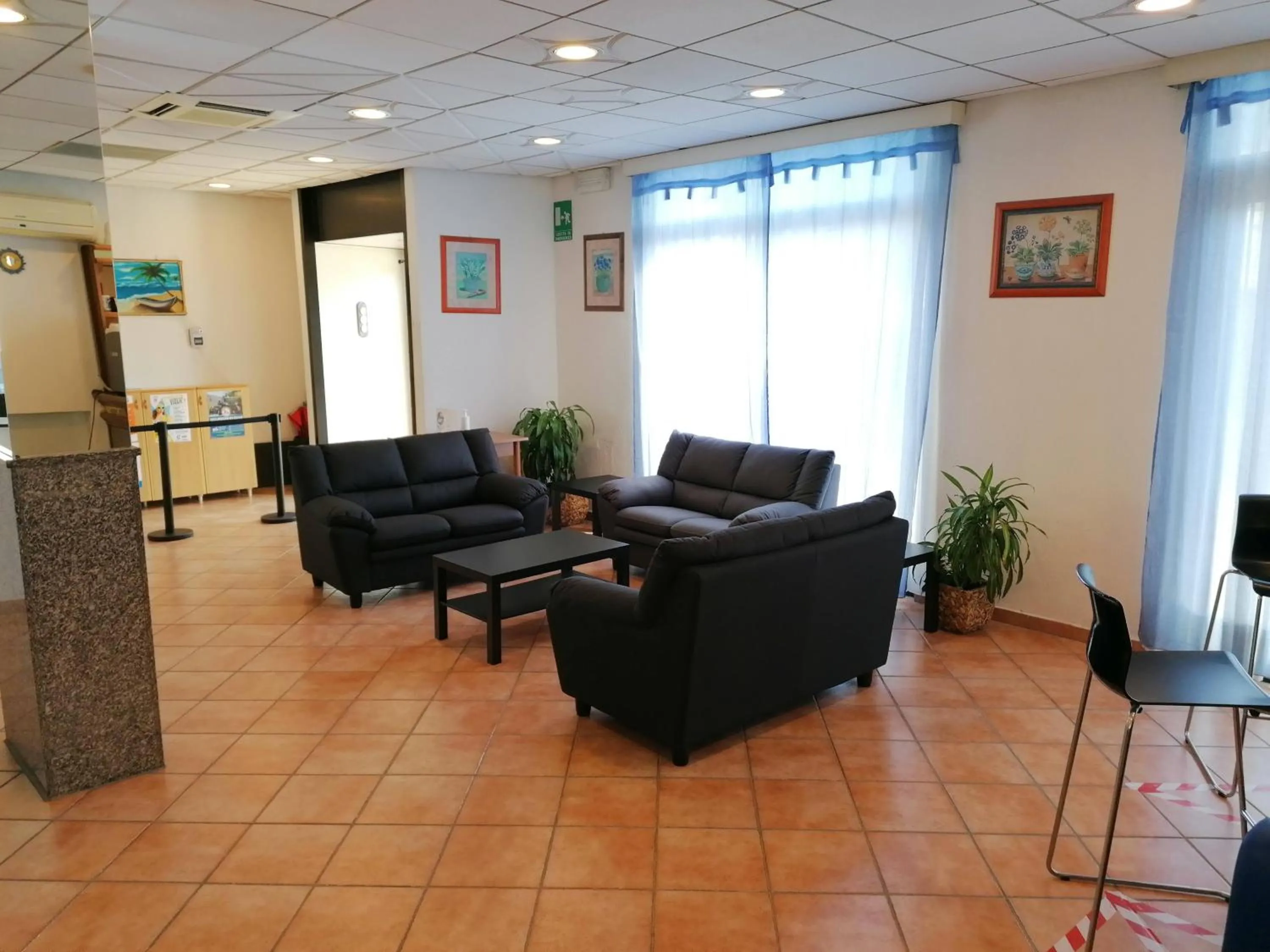 Living room in Hotel Palace