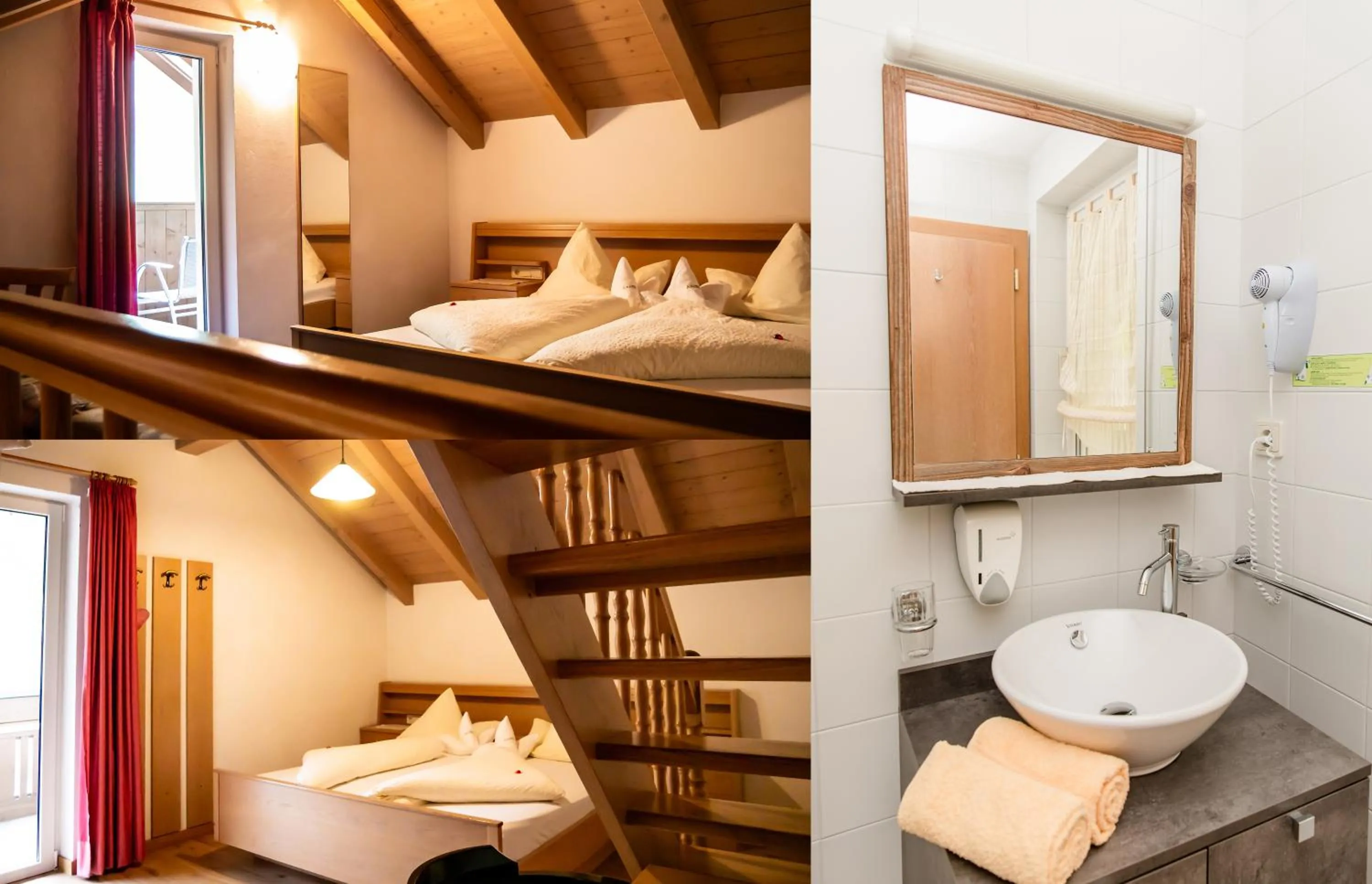 Bed in Alpine Life Hotel Anabel