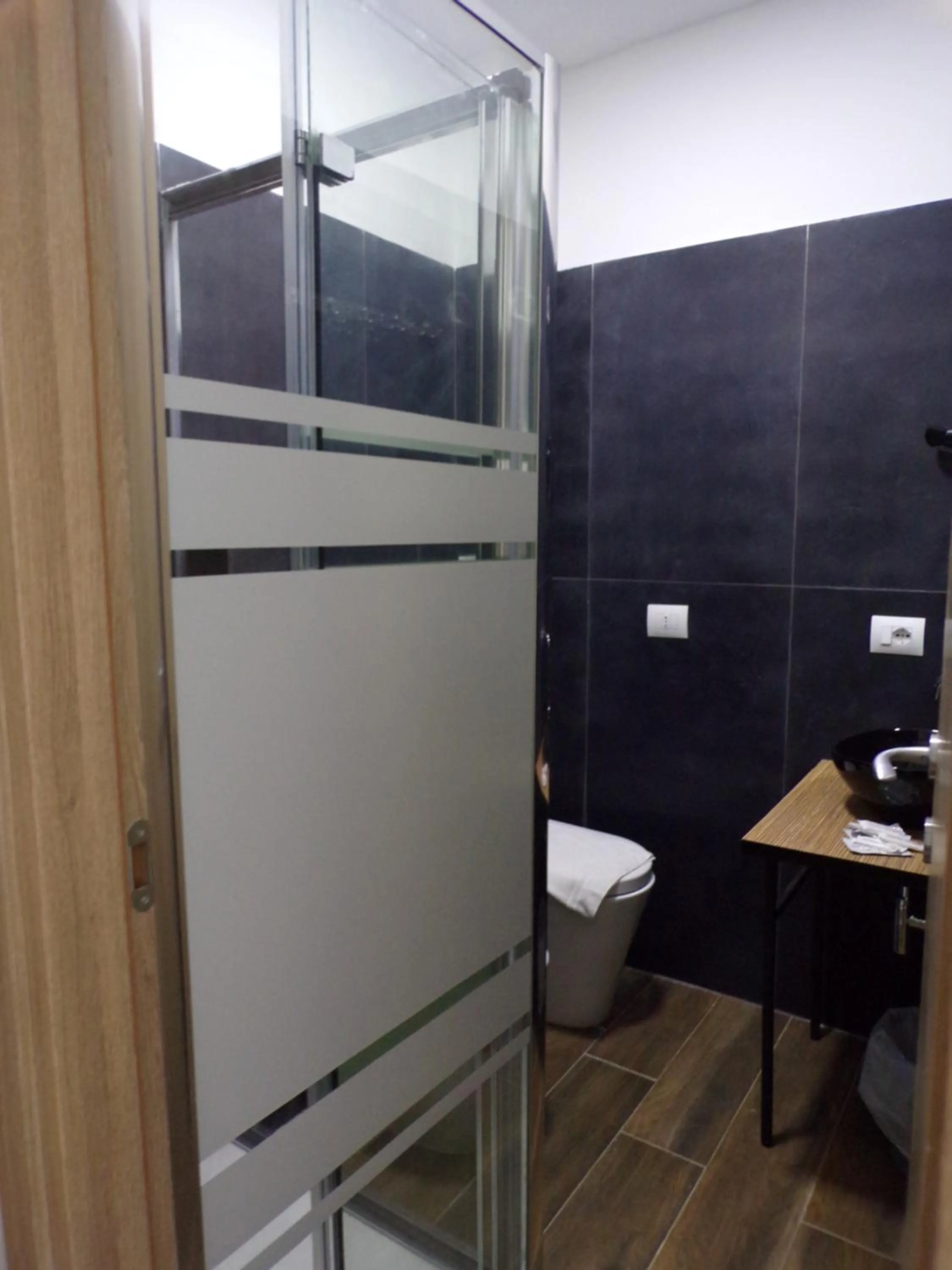 Bathroom in Hotel Nord Est